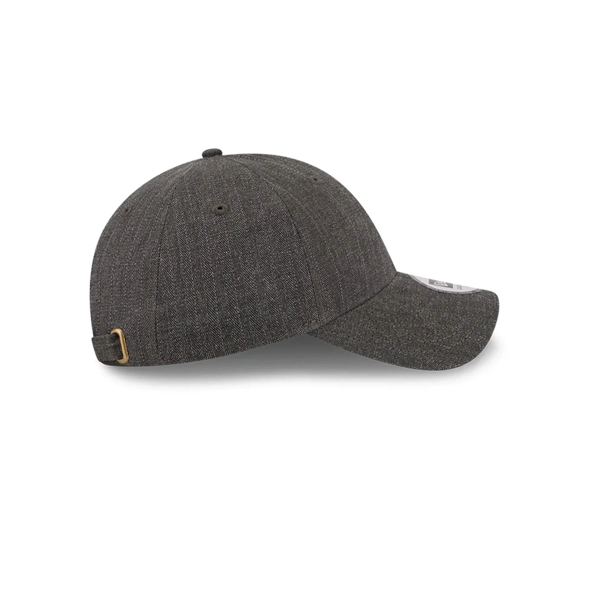 New Era Herringbone Pinstripe Charcoal Casual Classic Adjustable Cap - Image 7