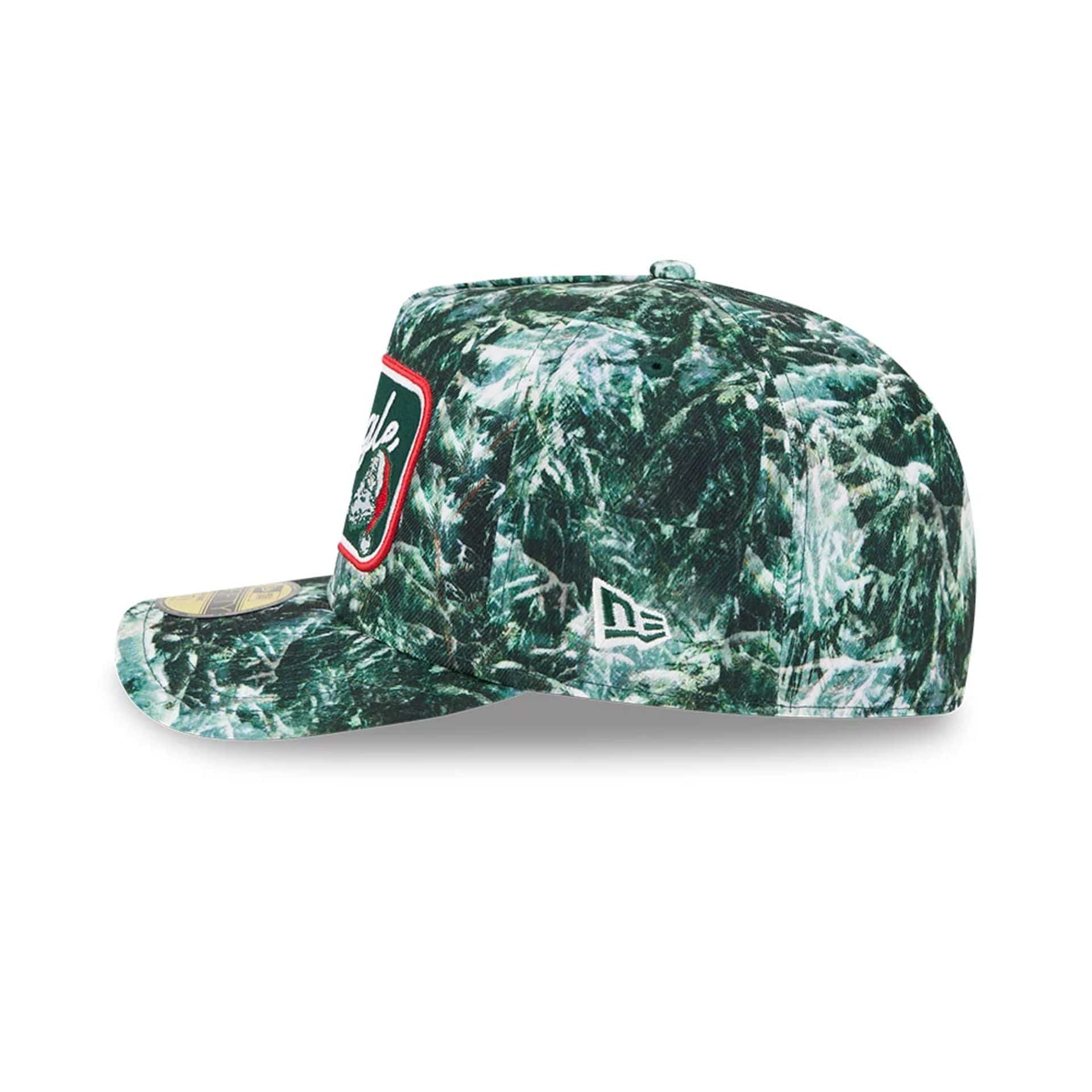 New Era Holiday Essentials Dark Green 59FIFTY A-Frame Fitted Cap - Image 5