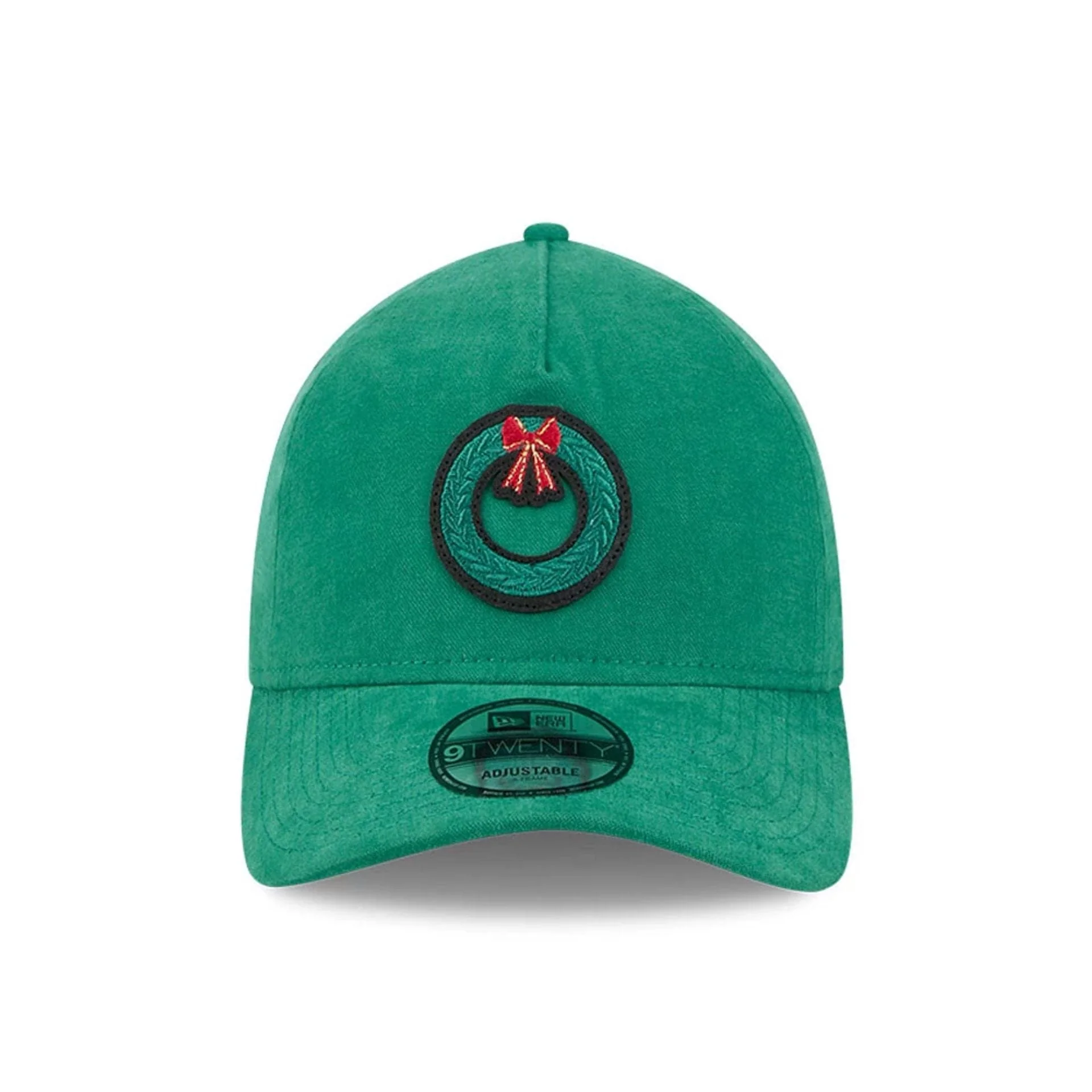 New Era Holiday Essentials Green 9TWENTY A-Frame Adjustable Cap - Image 3