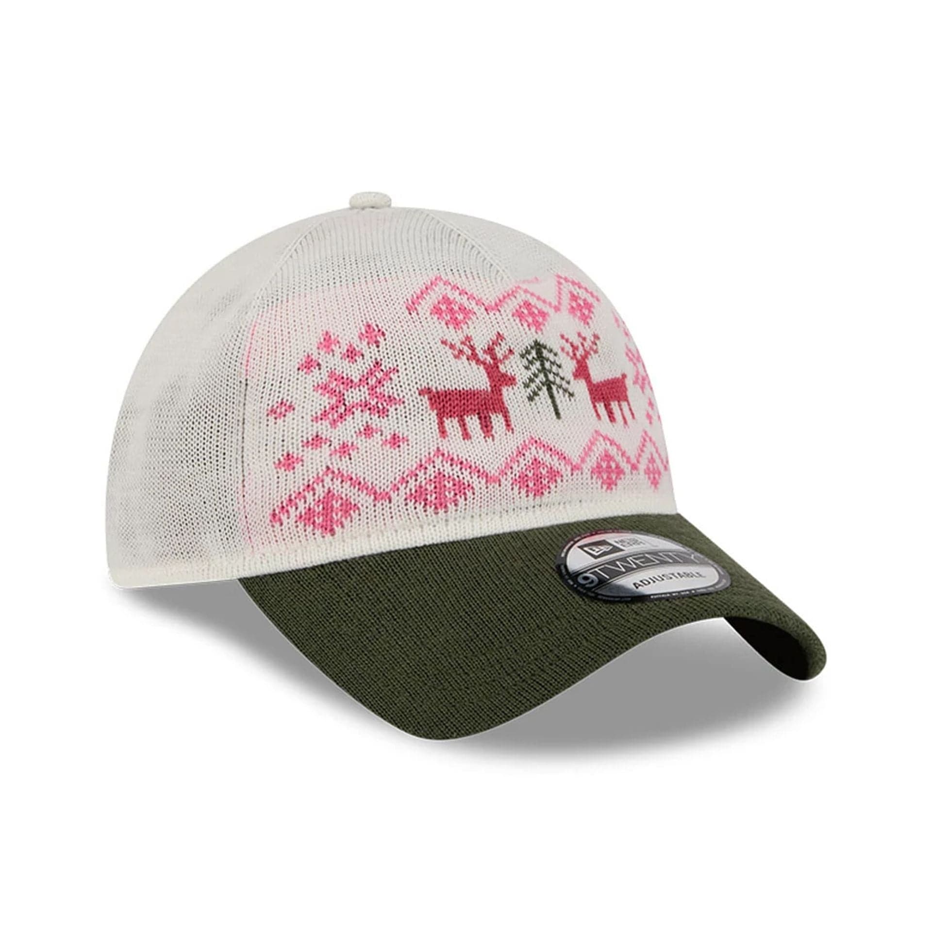 New Era Holiday Essentials White 9TWENTY Adjustable Cap - Image 3