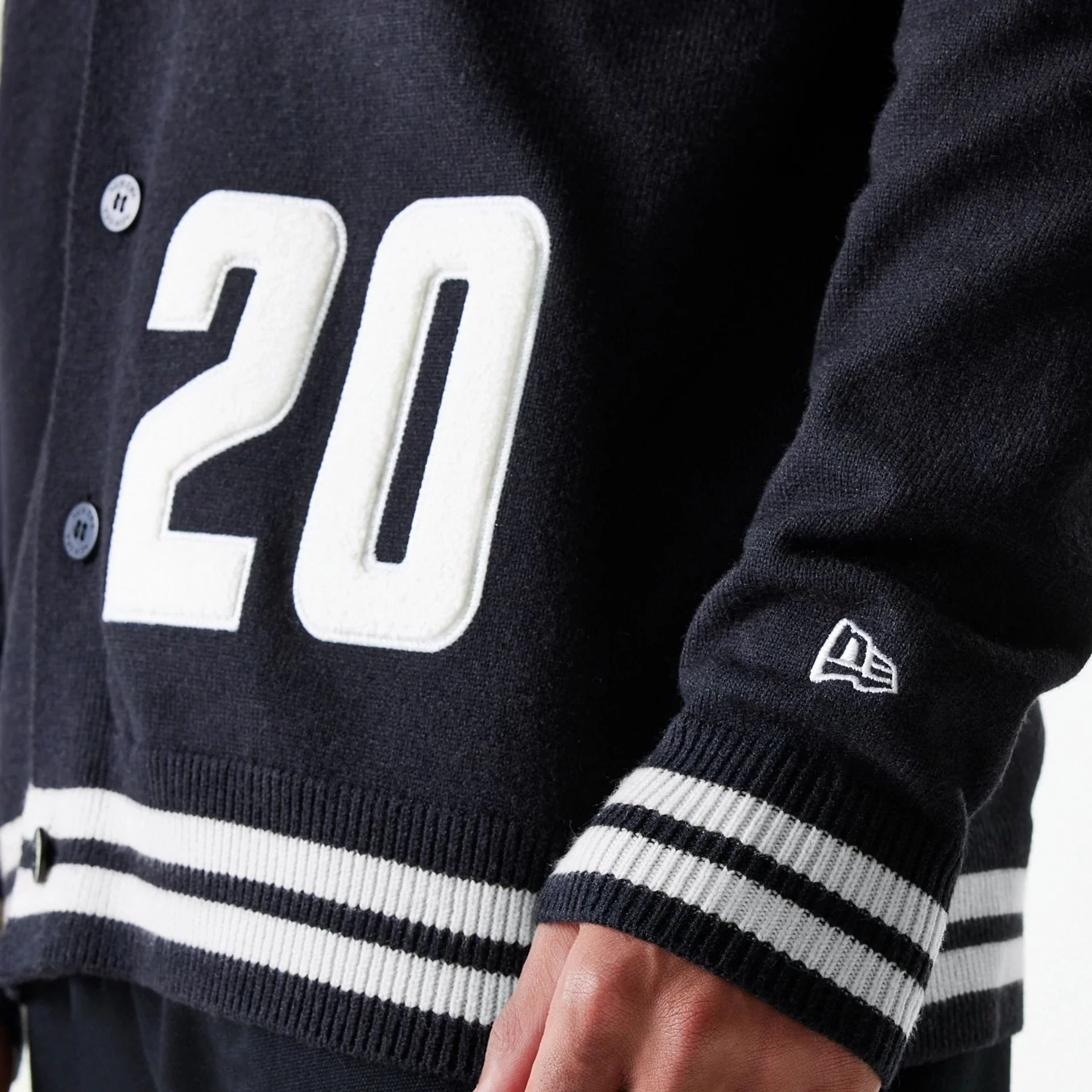 New Era Knit Black Cardigan - Image 7