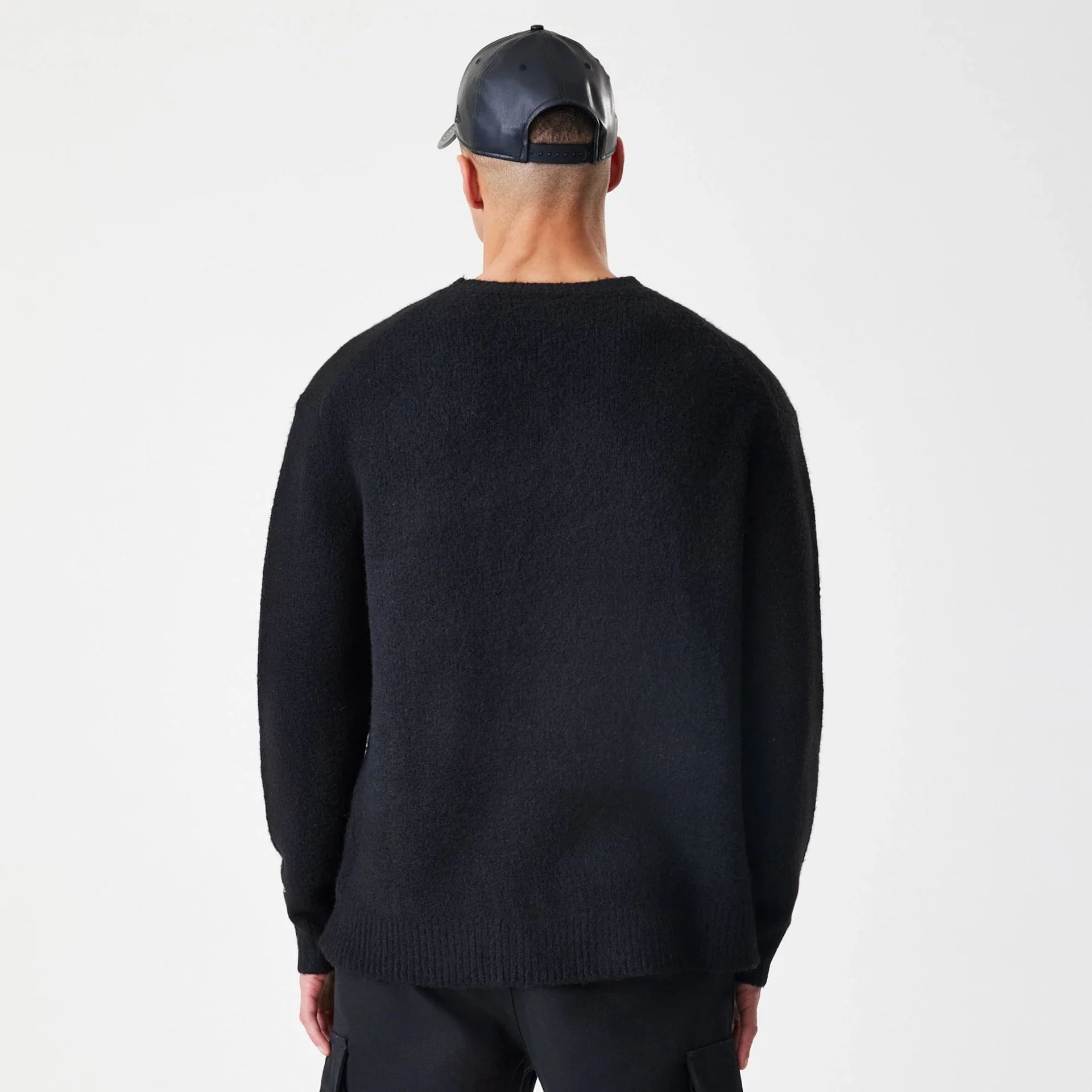 New Era Knit Black Knitted Sweater - Image 2