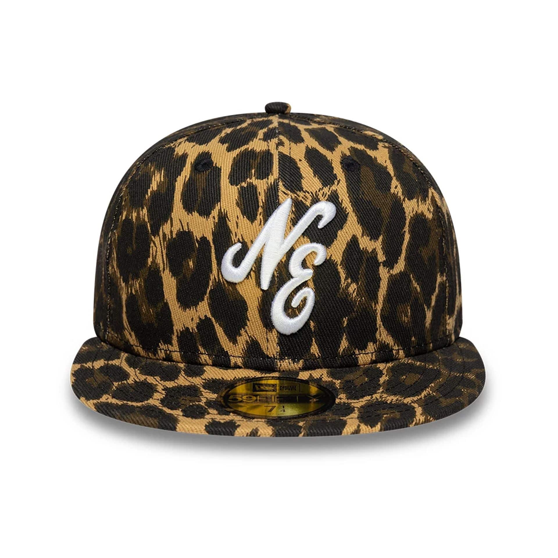 New Era Leopard Black 59FIFTY Fitted Cap - Image 3