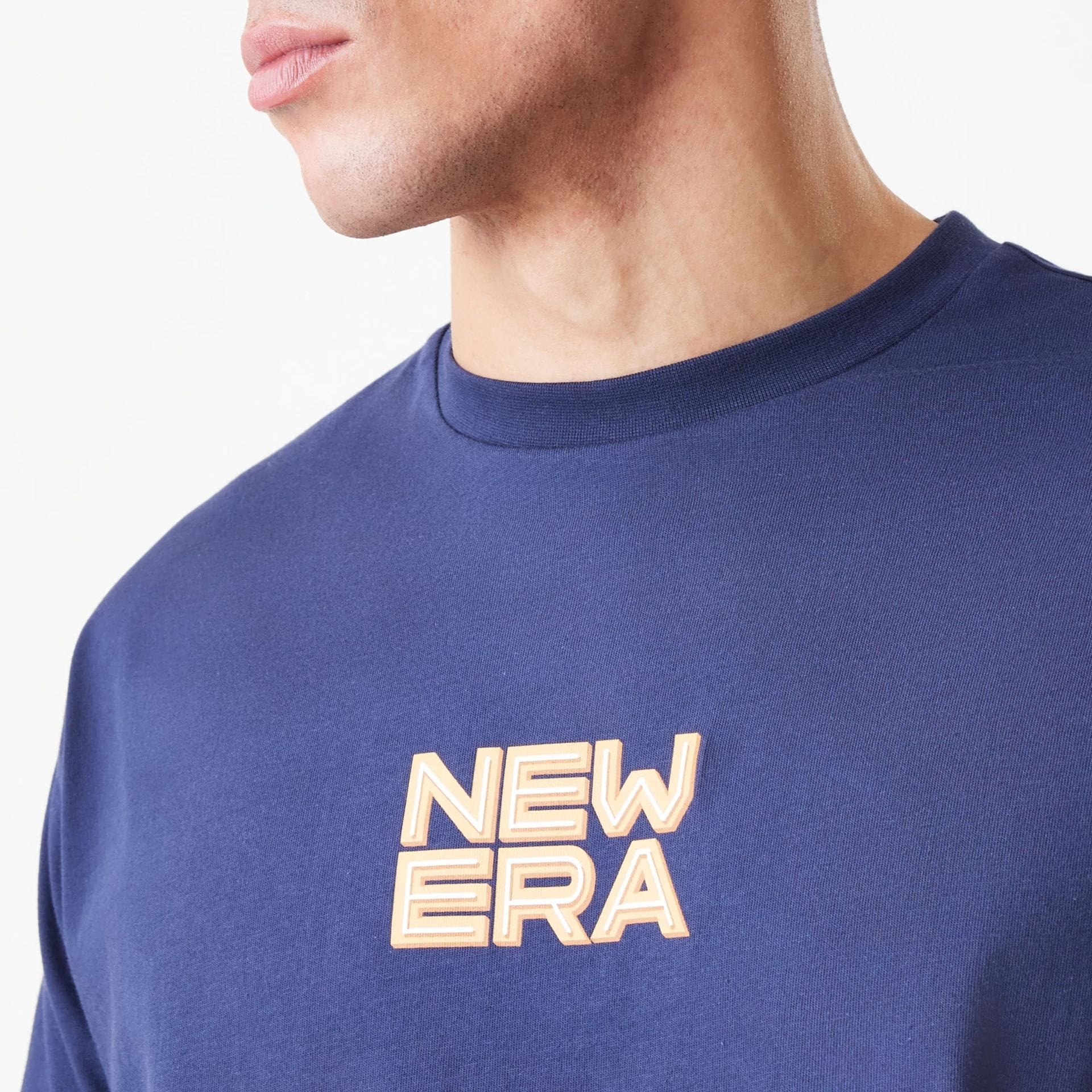New Era Location Navy Oversized T-Shirt - Image 5