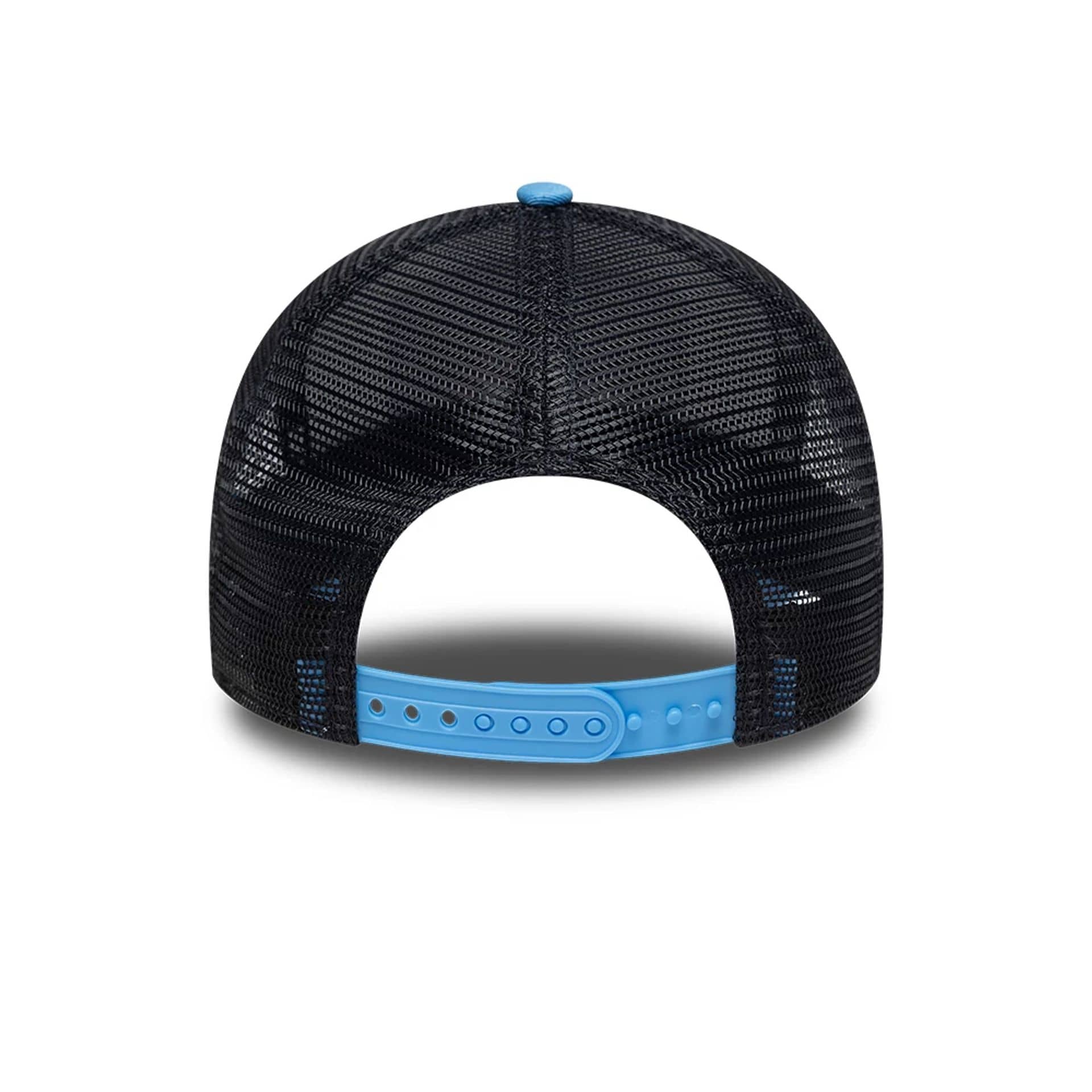 New Era Location Pastel Blue 9FORTY A-Frame Trucker Adjustable Cap - Image 4