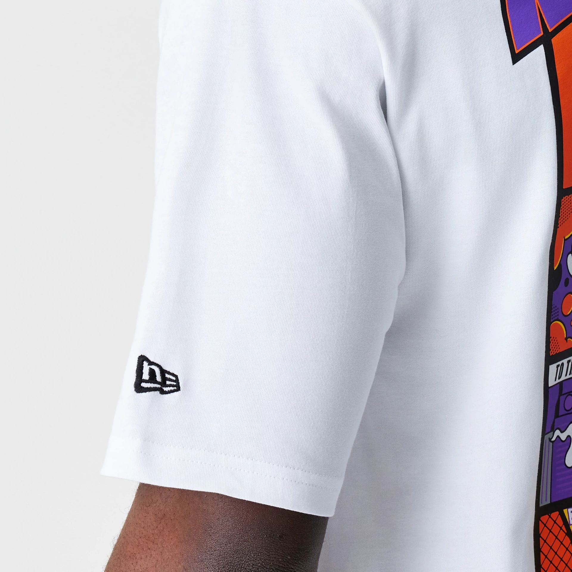 New Era Location White Oversized T-Shirt - Image 7