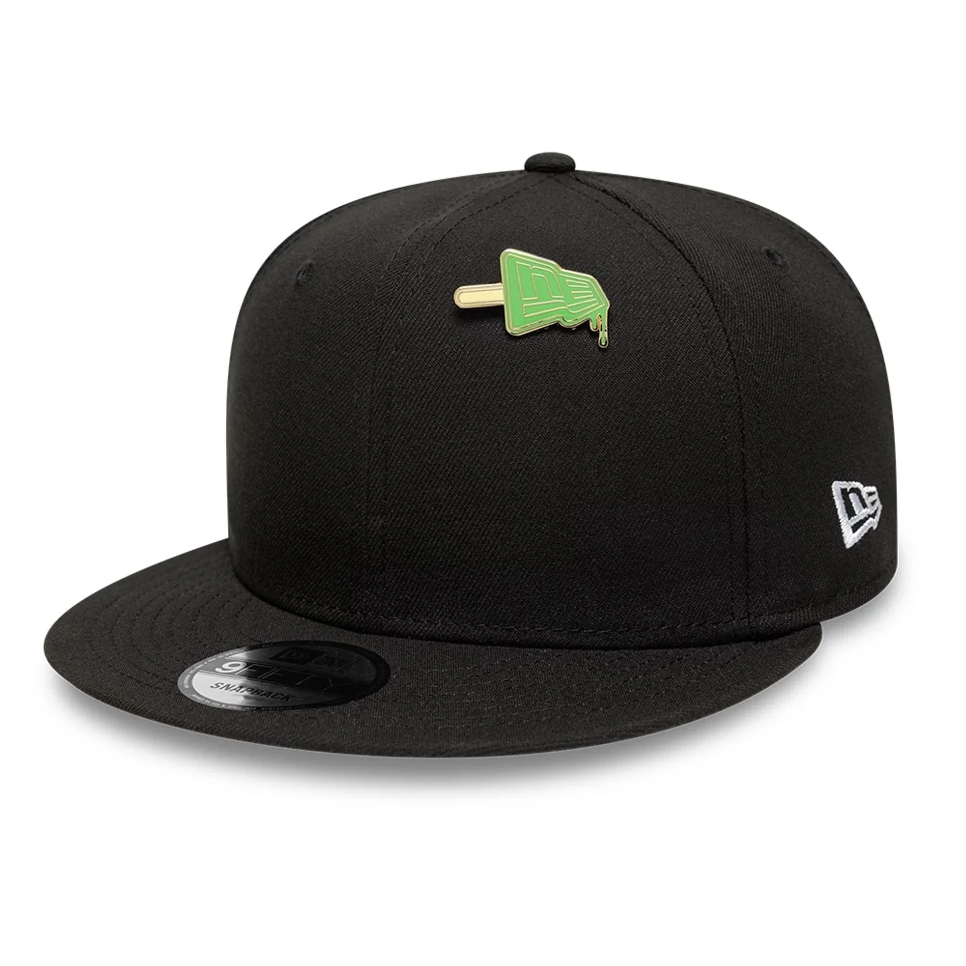 New Era Lolly Open Green Pin Badge - Image 2