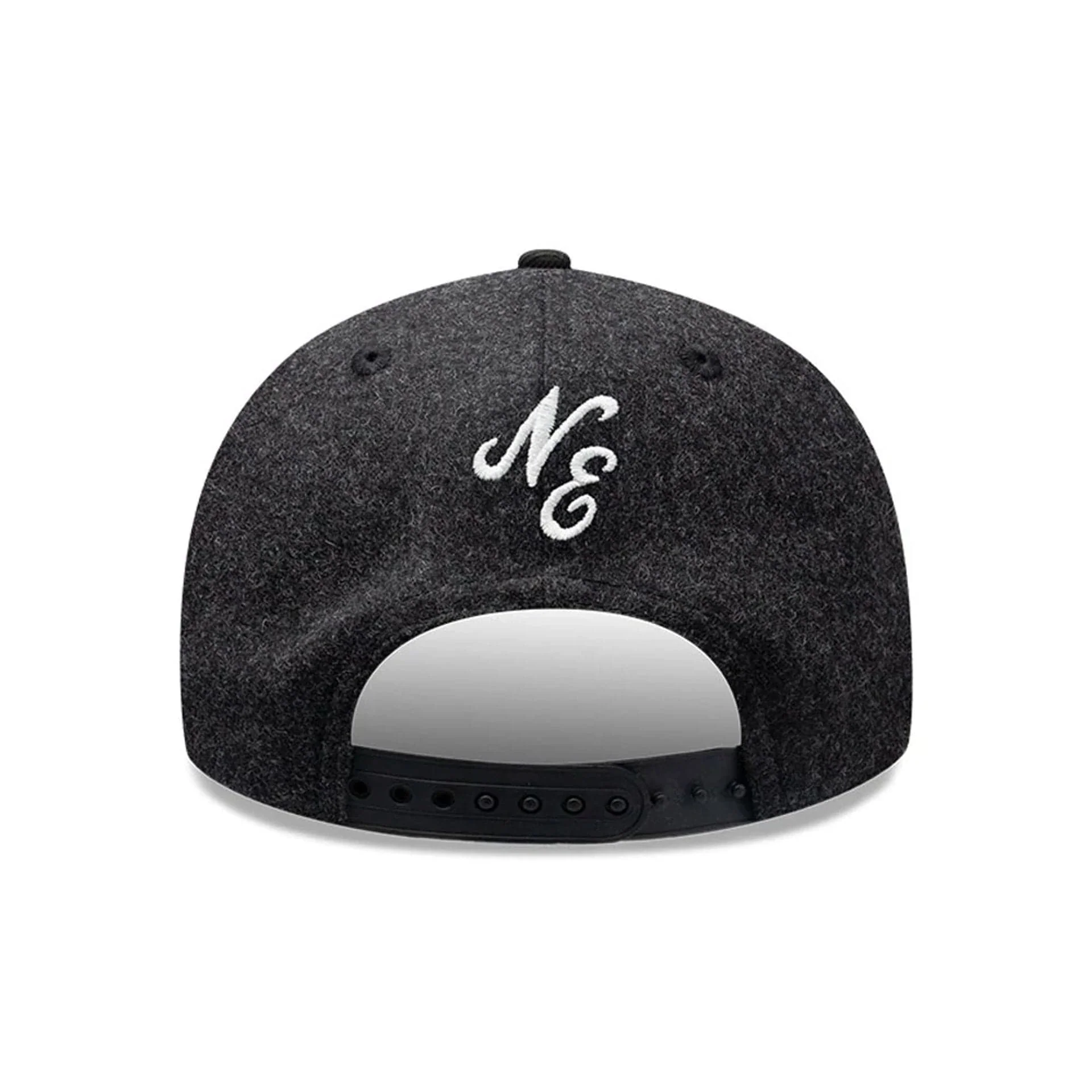 New Era Melton Wool Black Retro Crown 9FIFTY Cap - Image 4