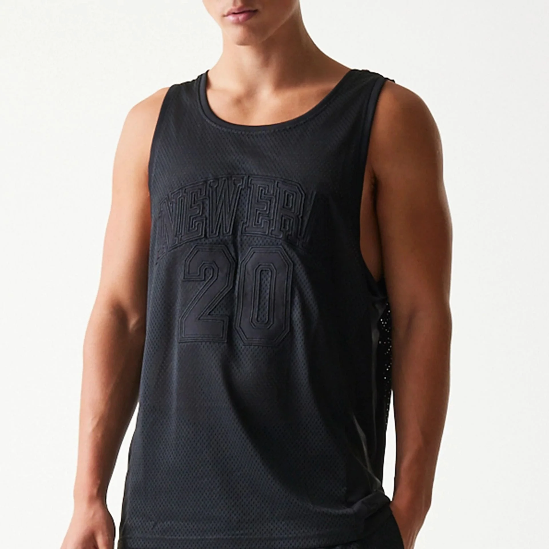 New Era Mesh Black Mesh Vest - Image 5