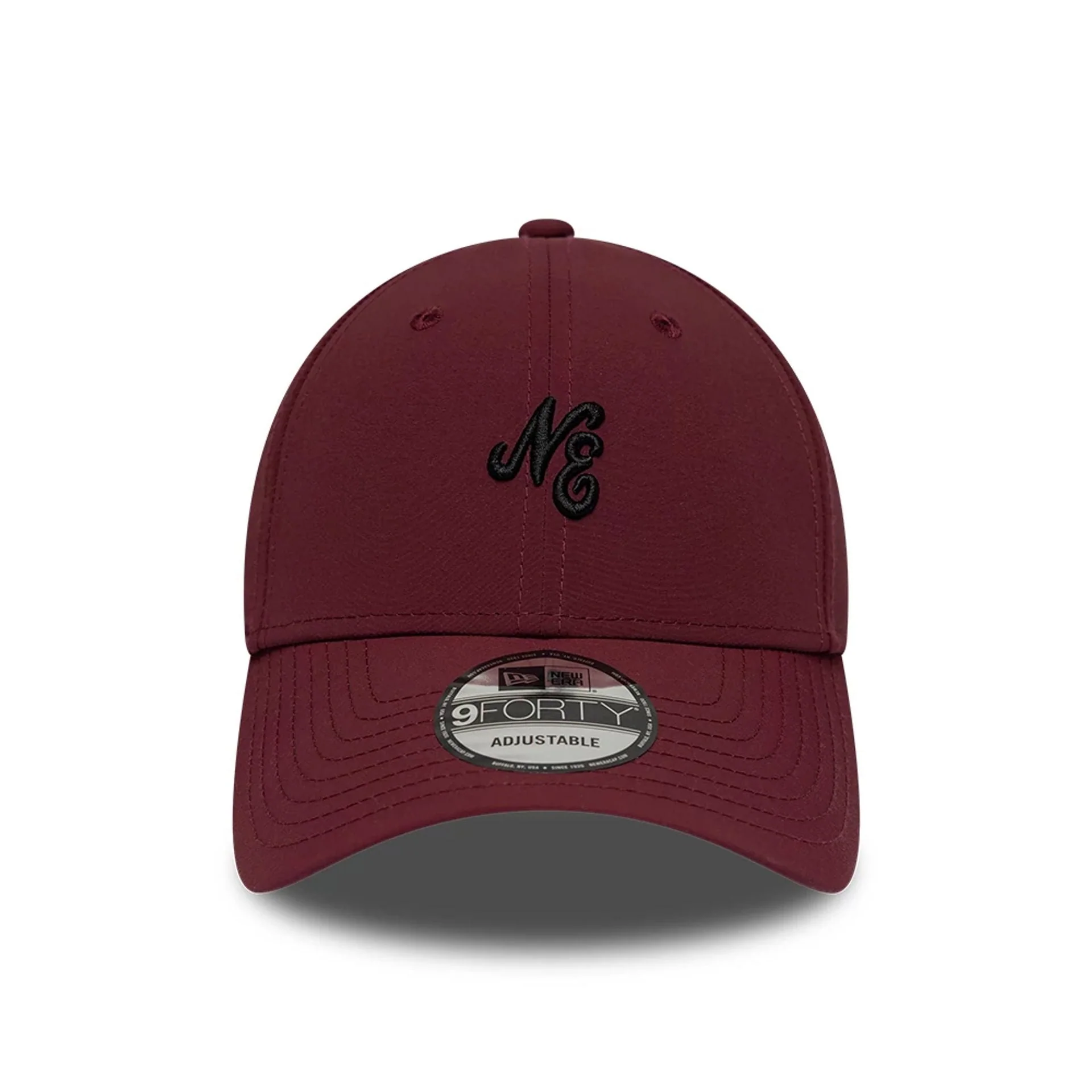 New Era Mini Logo Recycled Dark Red 9FORTY Adjustable Cap - Image 2