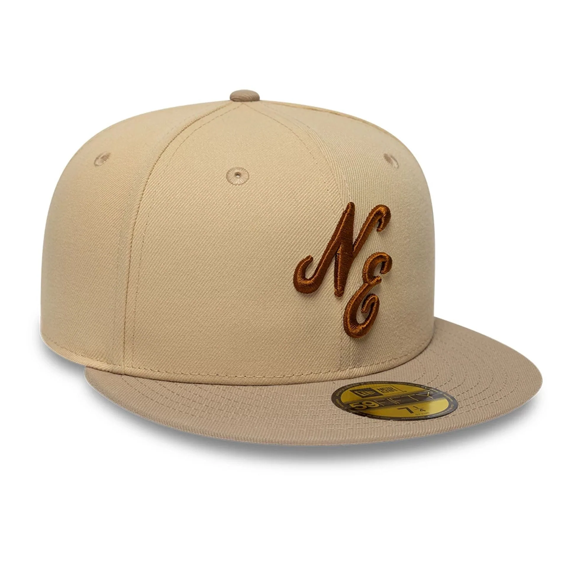 New Era Mocha Mousse Light Beige 59FIFTY Fitted Cap - Image 4