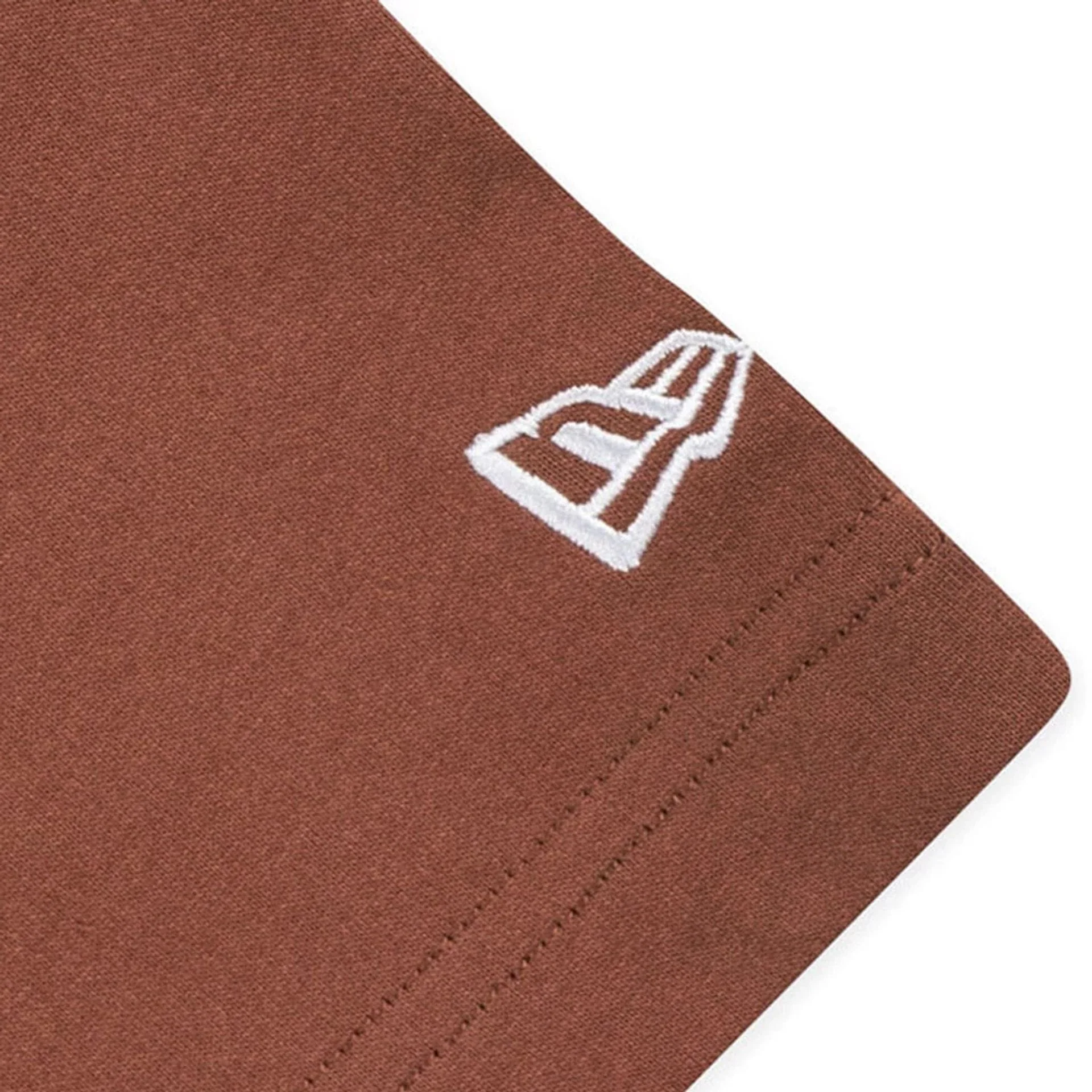 New Era Mountain Logo Open Brown T-Shirt - Image 4