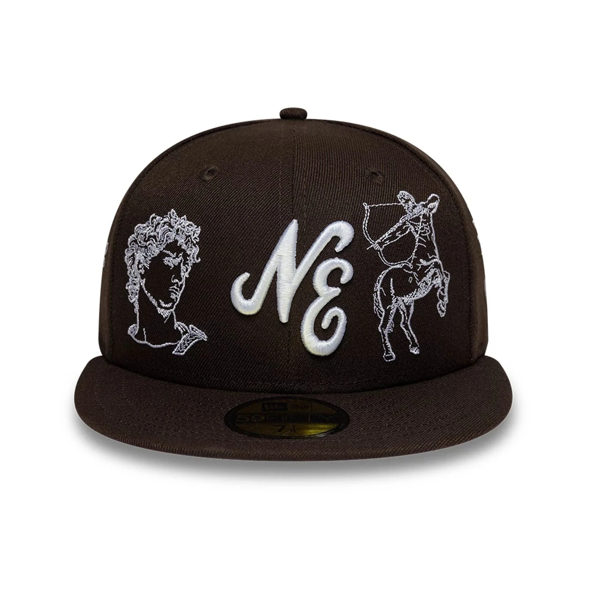 New Era Mythical Dark Brown 59FIFTY Fitted Cap - Image 3