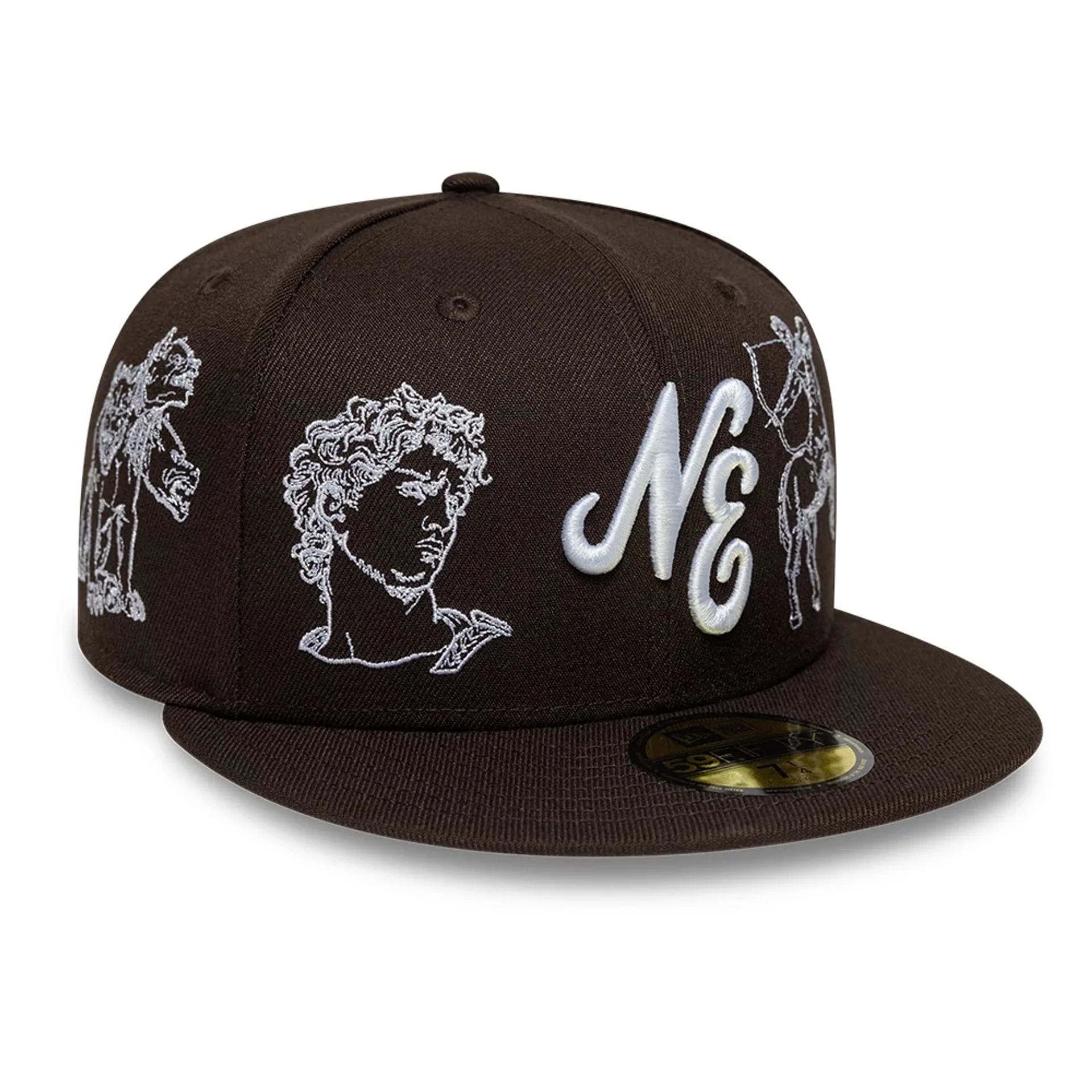 New Era Mythical Dark Brown 59FIFTY Fitted Cap - Image 4