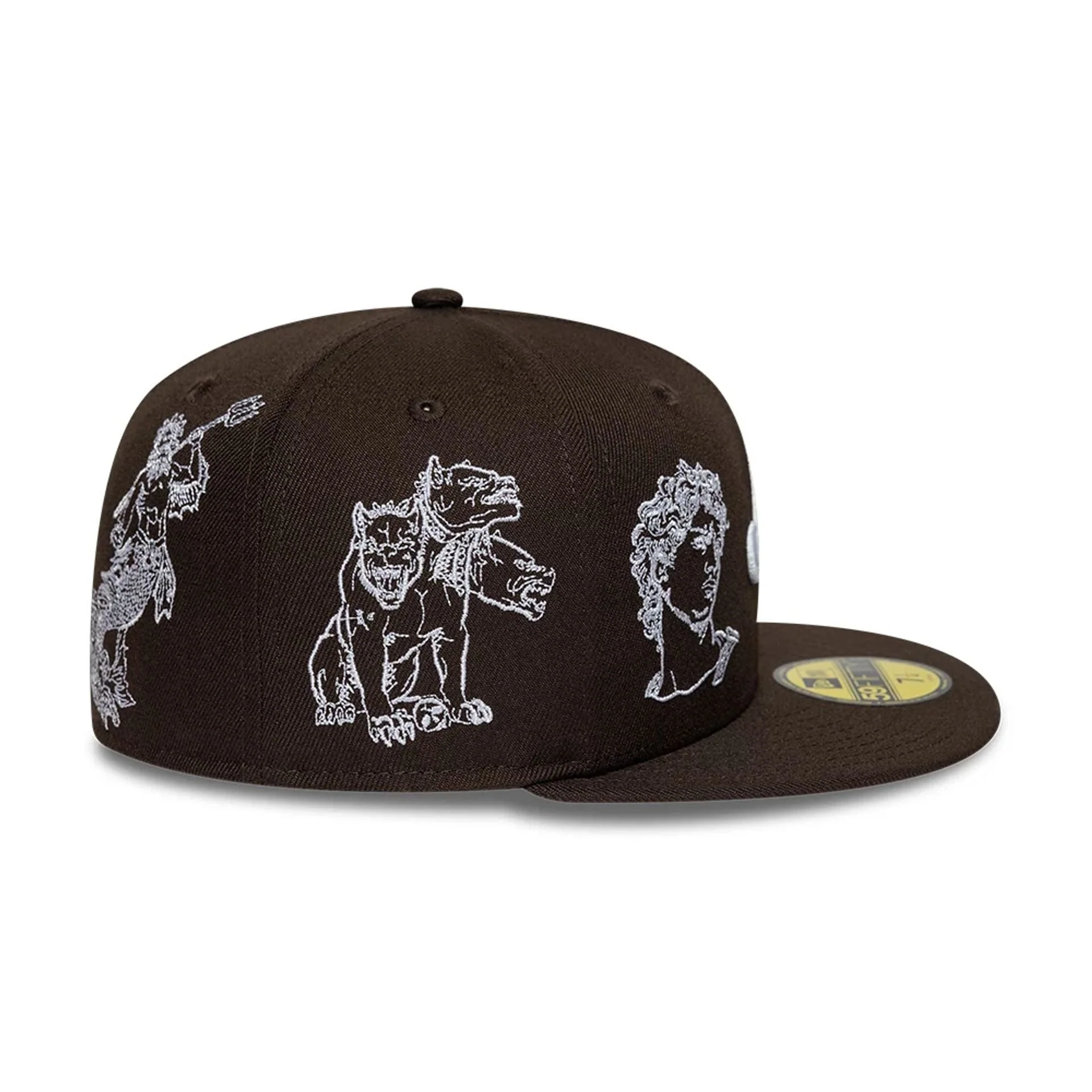 New Era Mythical Dark Brown 59FIFTY Fitted Cap - Image 6
