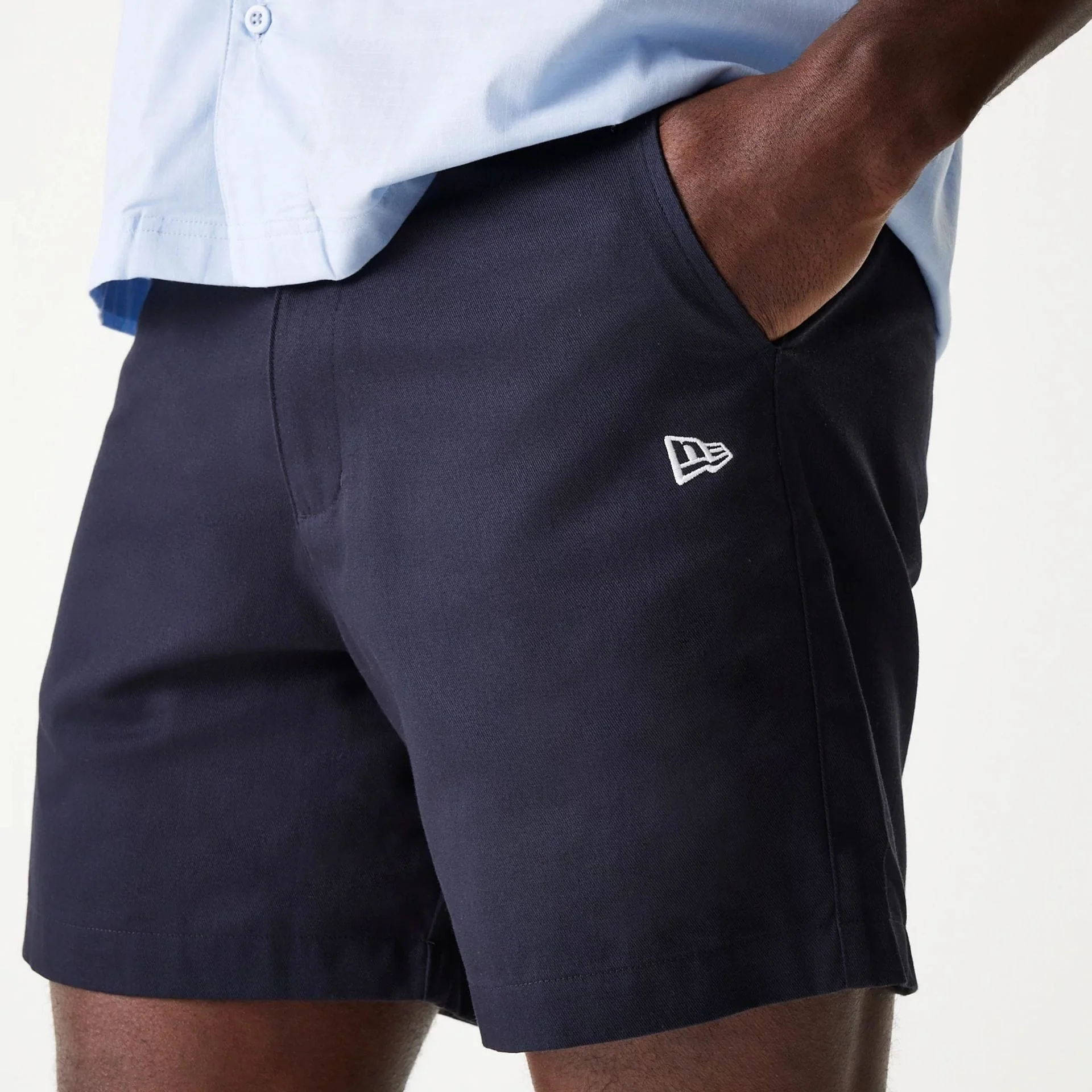 New Era Navy Chino Shorts - Image 3