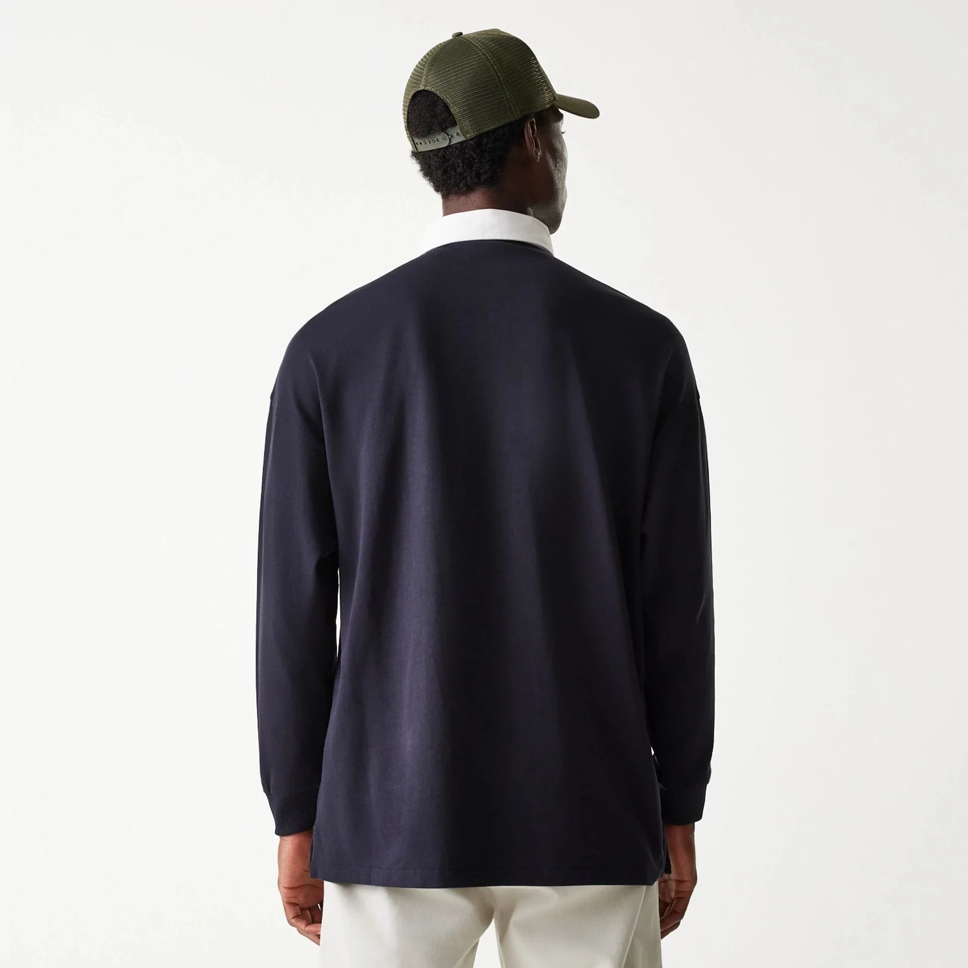 New Era Navy Oversized Rugby Shirt - Image 2