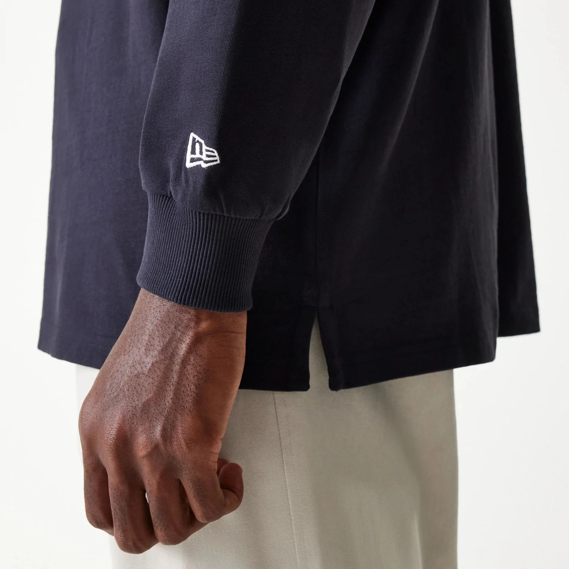 New Era Navy Oversized Rugby Shirt - Image 5