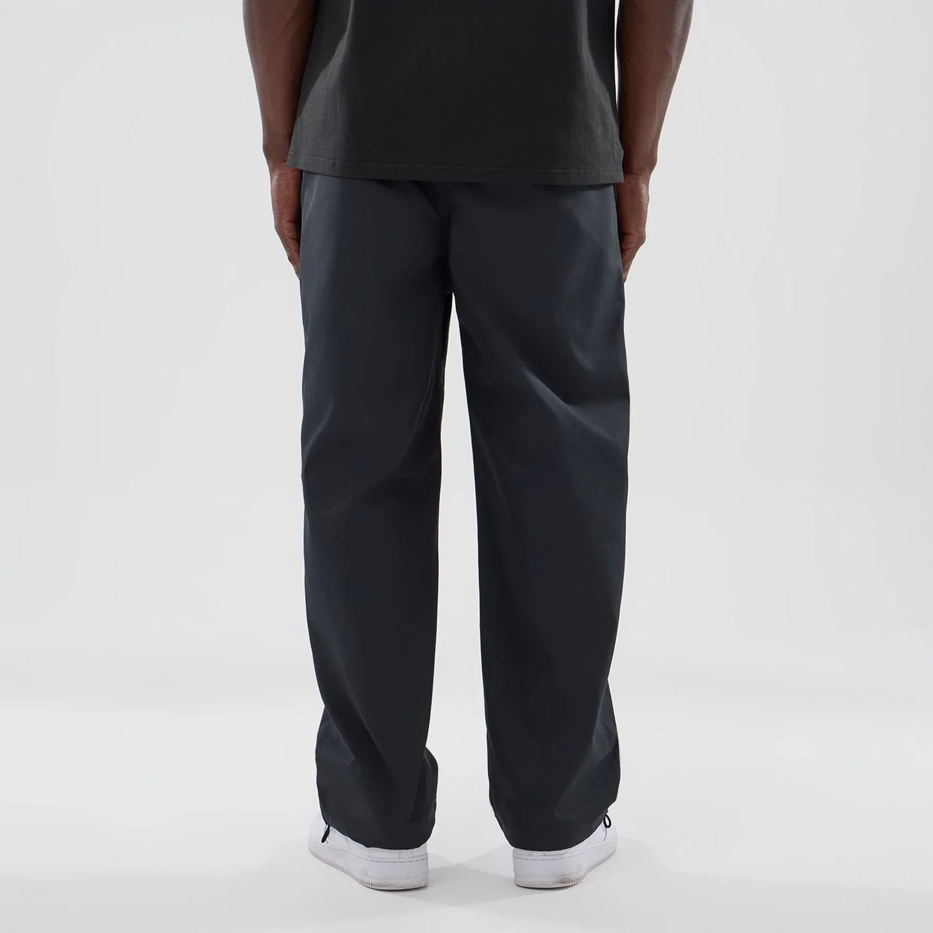 New Era NEC Logo Black Straight Leg Joggers - Image 2