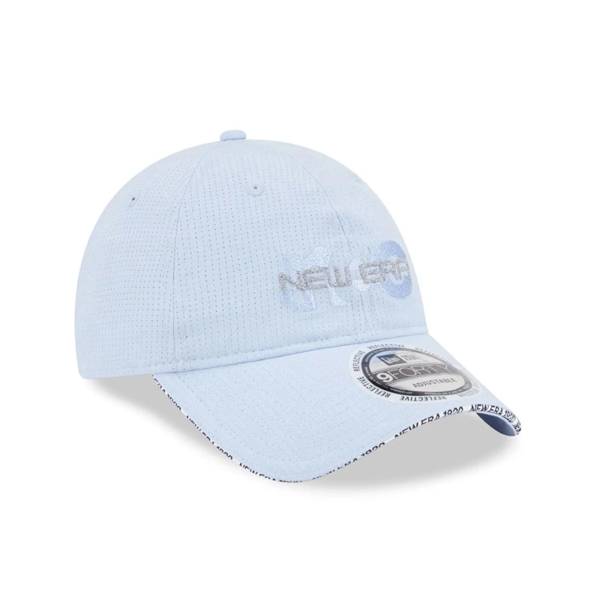 New Era NEC Logo Blue 9FORTY Unstructured Adjustable Cap - Image 4