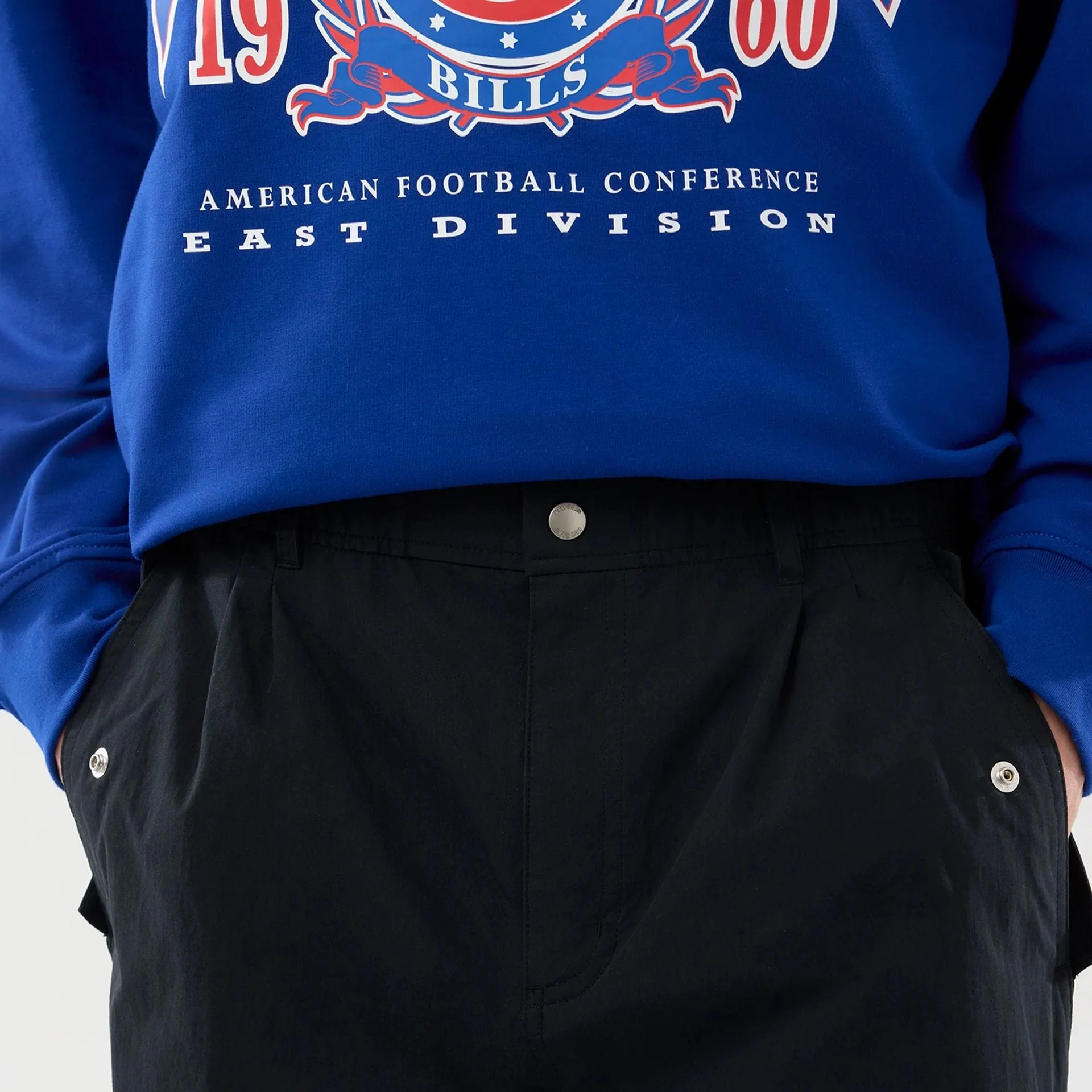 New Era Organic Black Parachute Trousers - Image 3