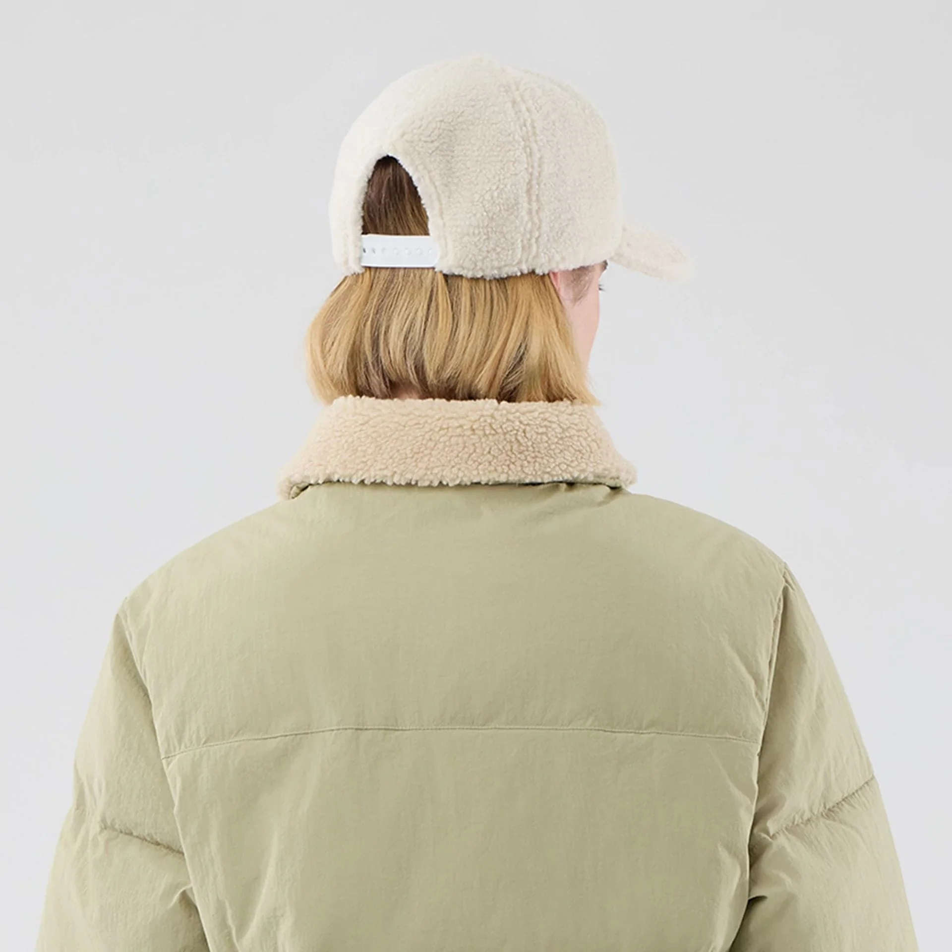 New Era Organic Boa Neck Khaki Jacket - Image 8