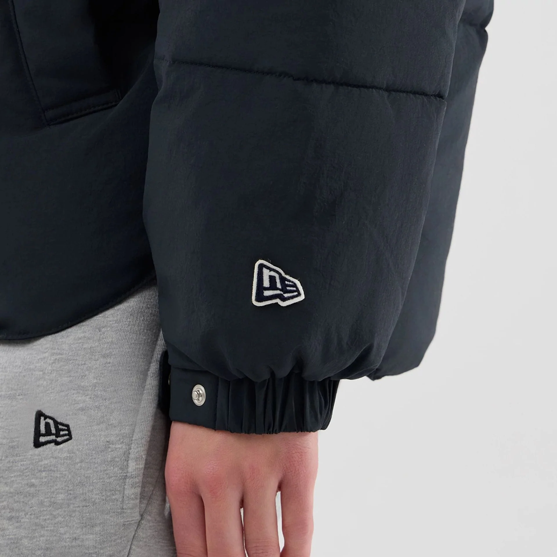 New Era Organic Boa Neck Navy Jacket - Image 7