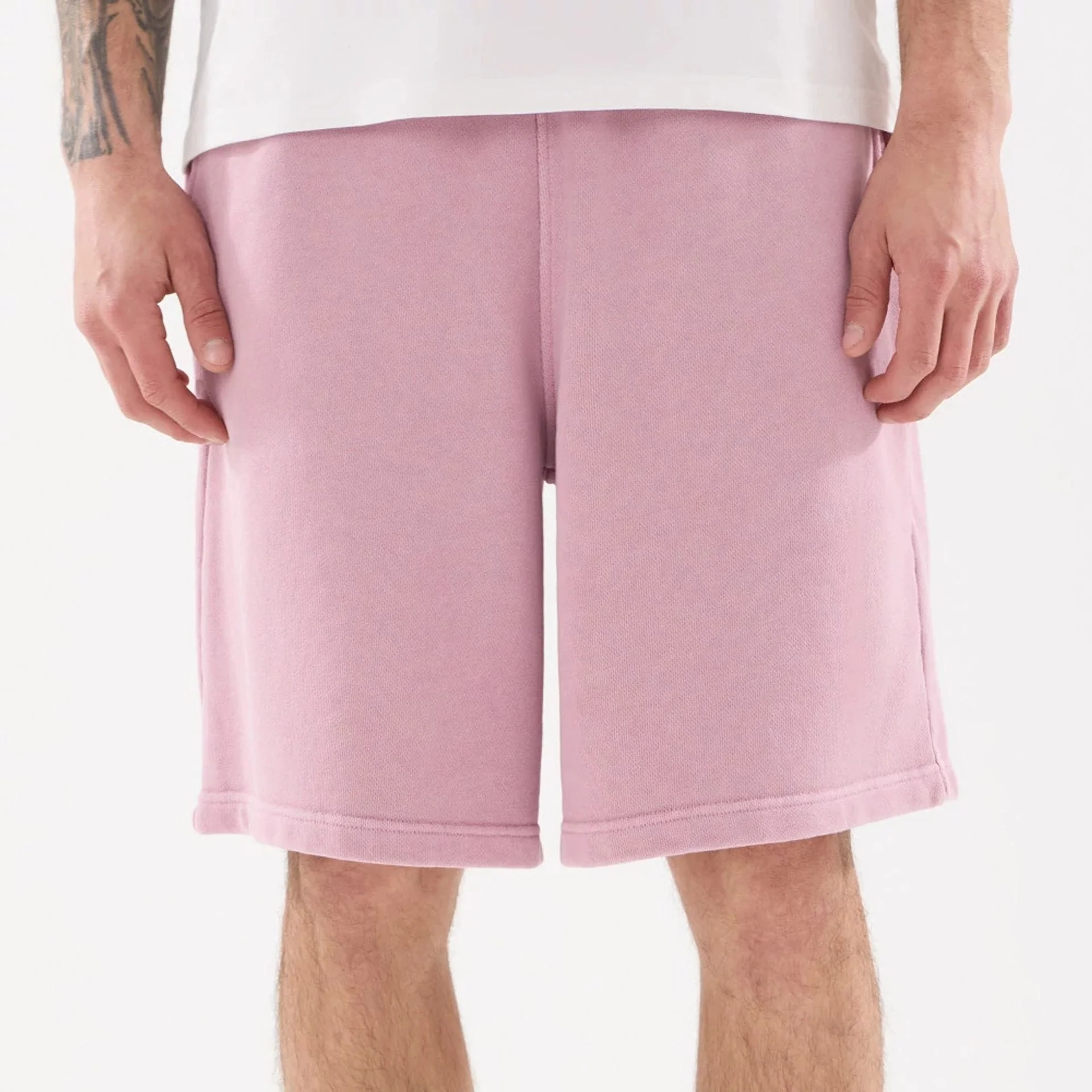 New Era Originators Pink Oversized Shorts - Image 8