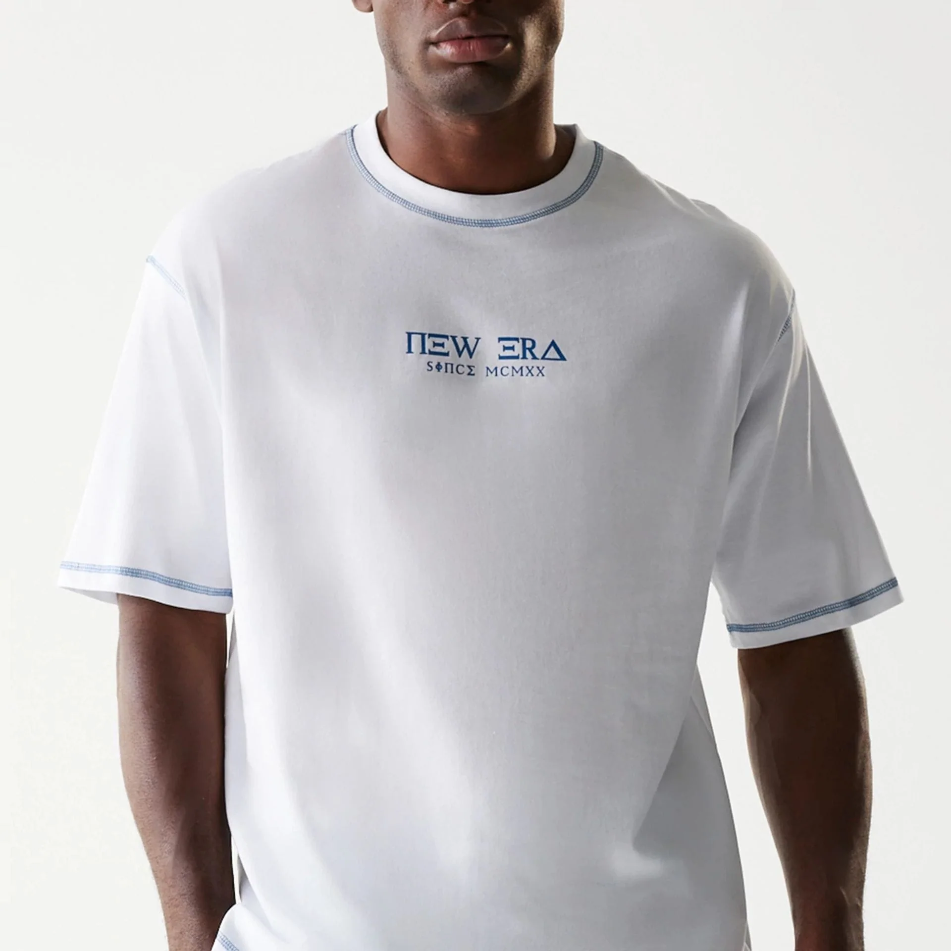 New Era Orthodox Church White Oversized T-Shirt - Image 4
