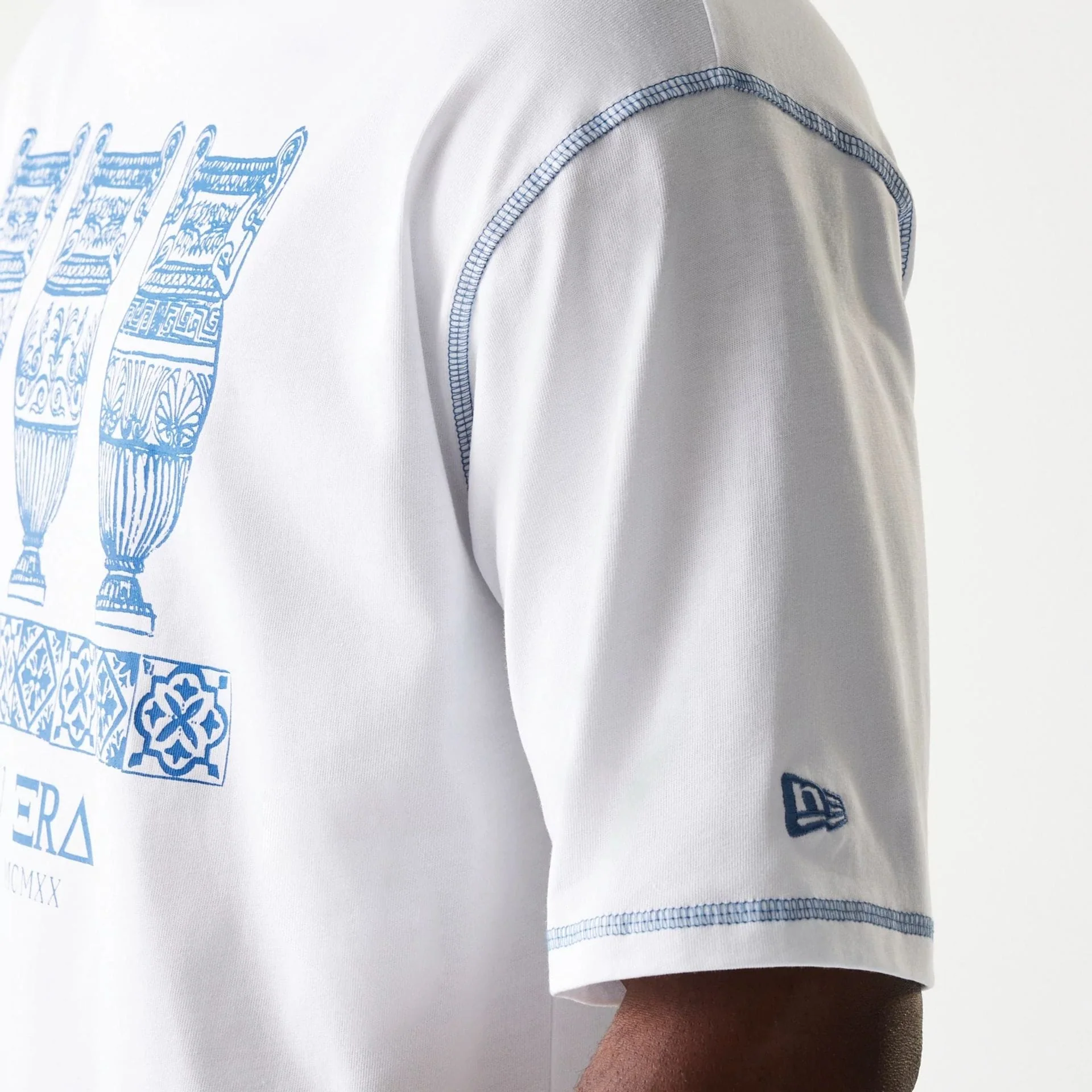 New Era Orthodox Vase White Oversized T-Shirt - Image 5