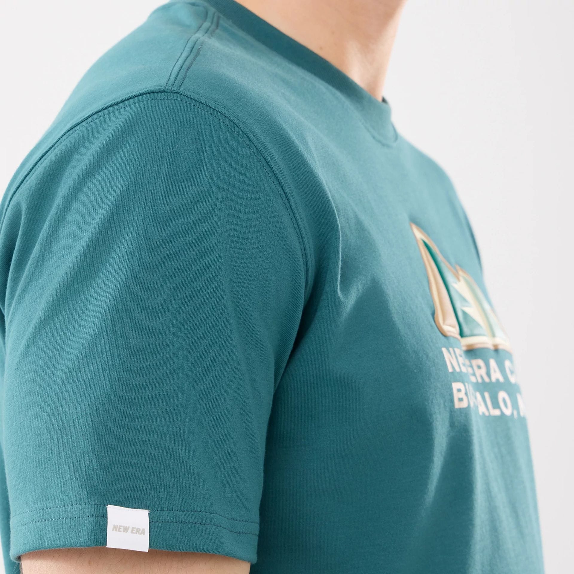 New Era Outdoor Mountain Dark Green T-Shirt - Image 4