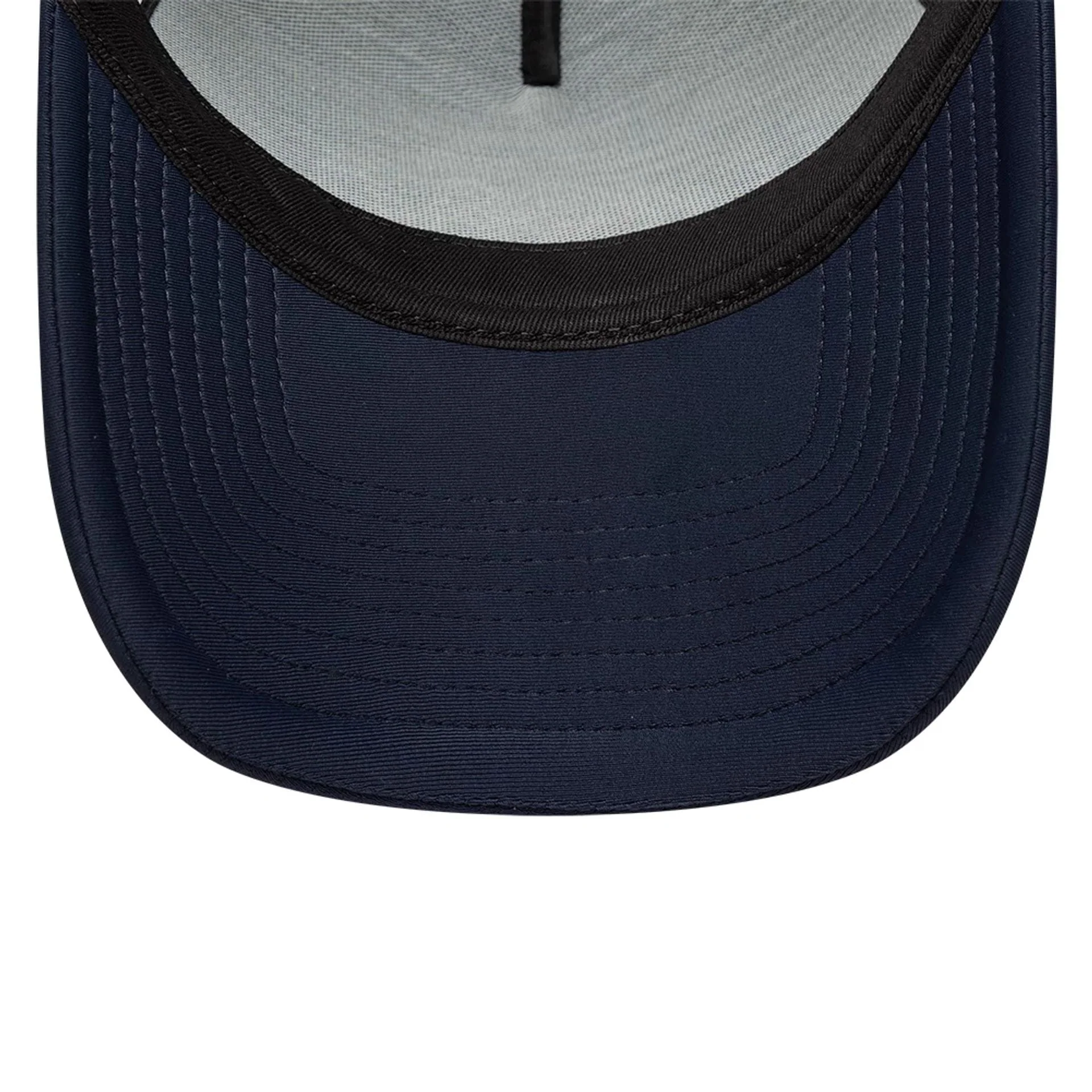 New Era Oval Patch Navy 9FORTY A-Frame Trucker Adjustable Cap - Image 5