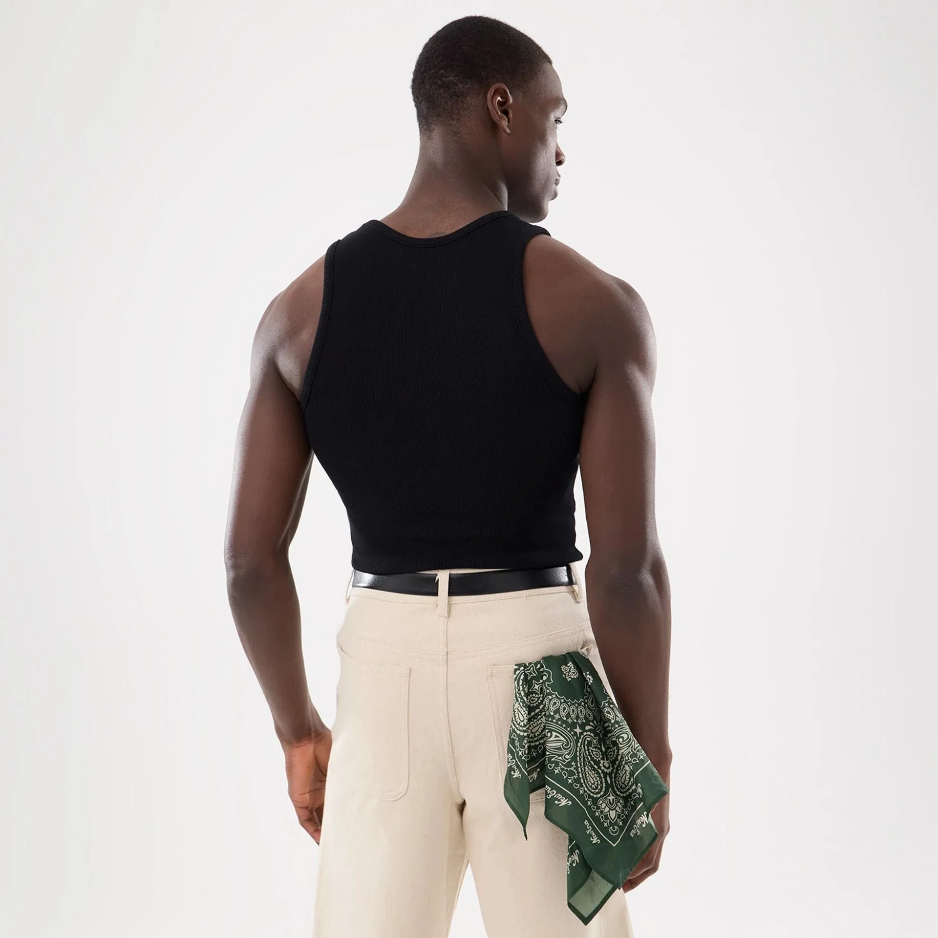 New Era Paisley Dark Green Bandana - Image 7