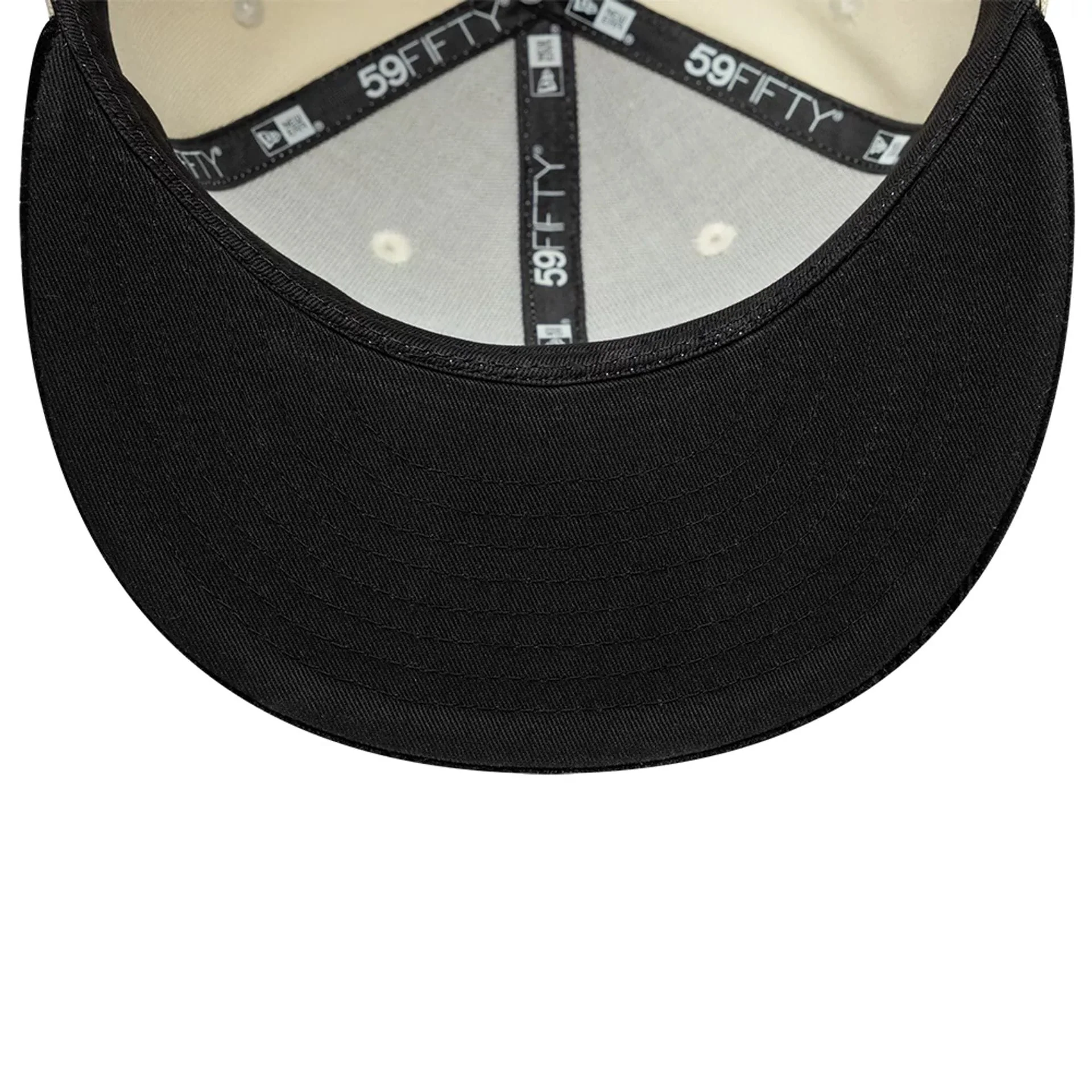New Era Paisley Visor Light Beige 59FIFTY Fitted Cap - Image 5
