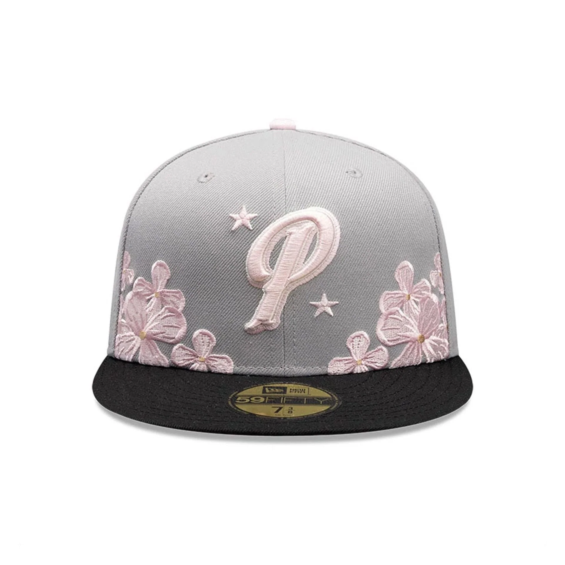 New Era Panama Floral Grey 59FIFTY Fitted Cap - Image 4