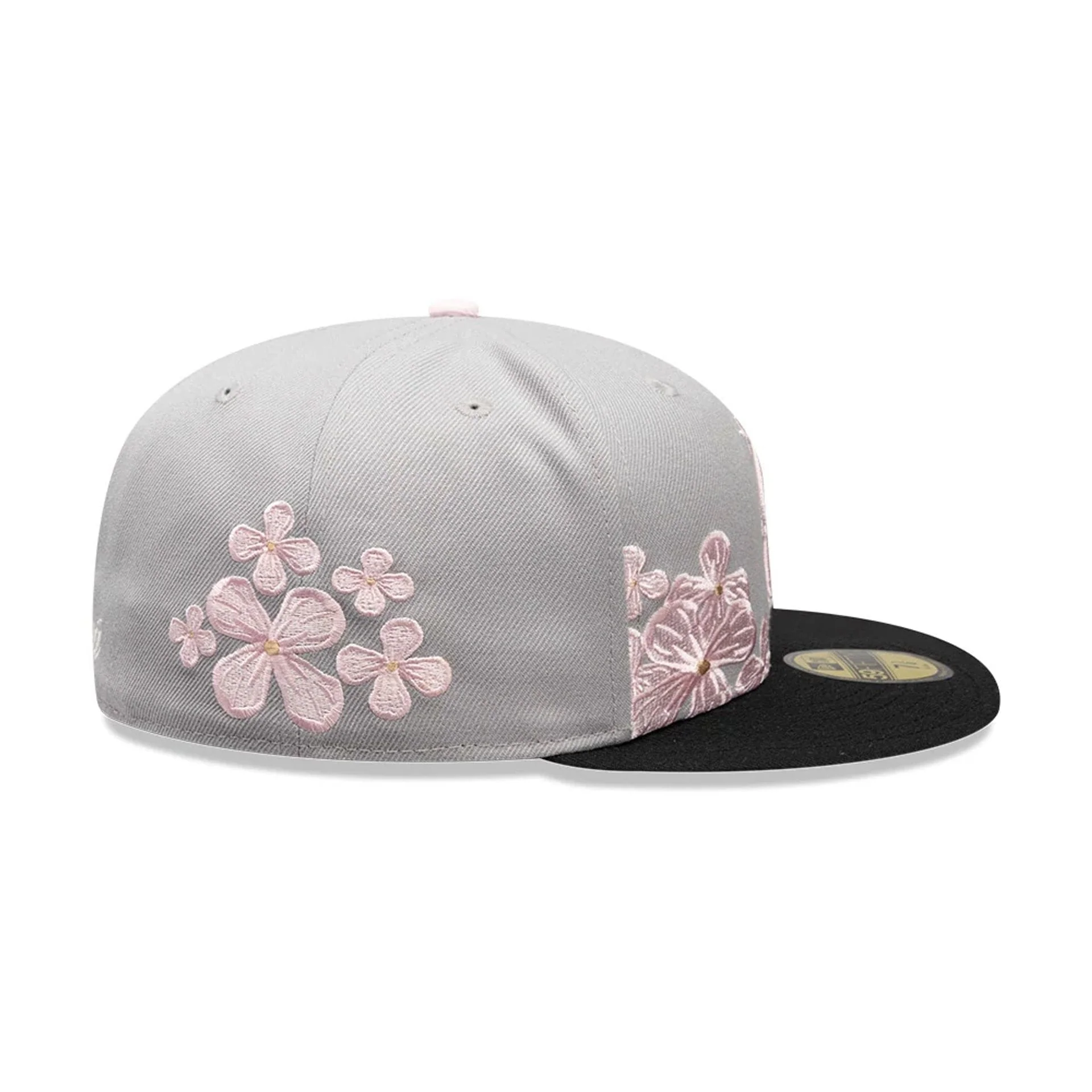 New Era Panama Floral Grey 59FIFTY Fitted Cap - Image 6