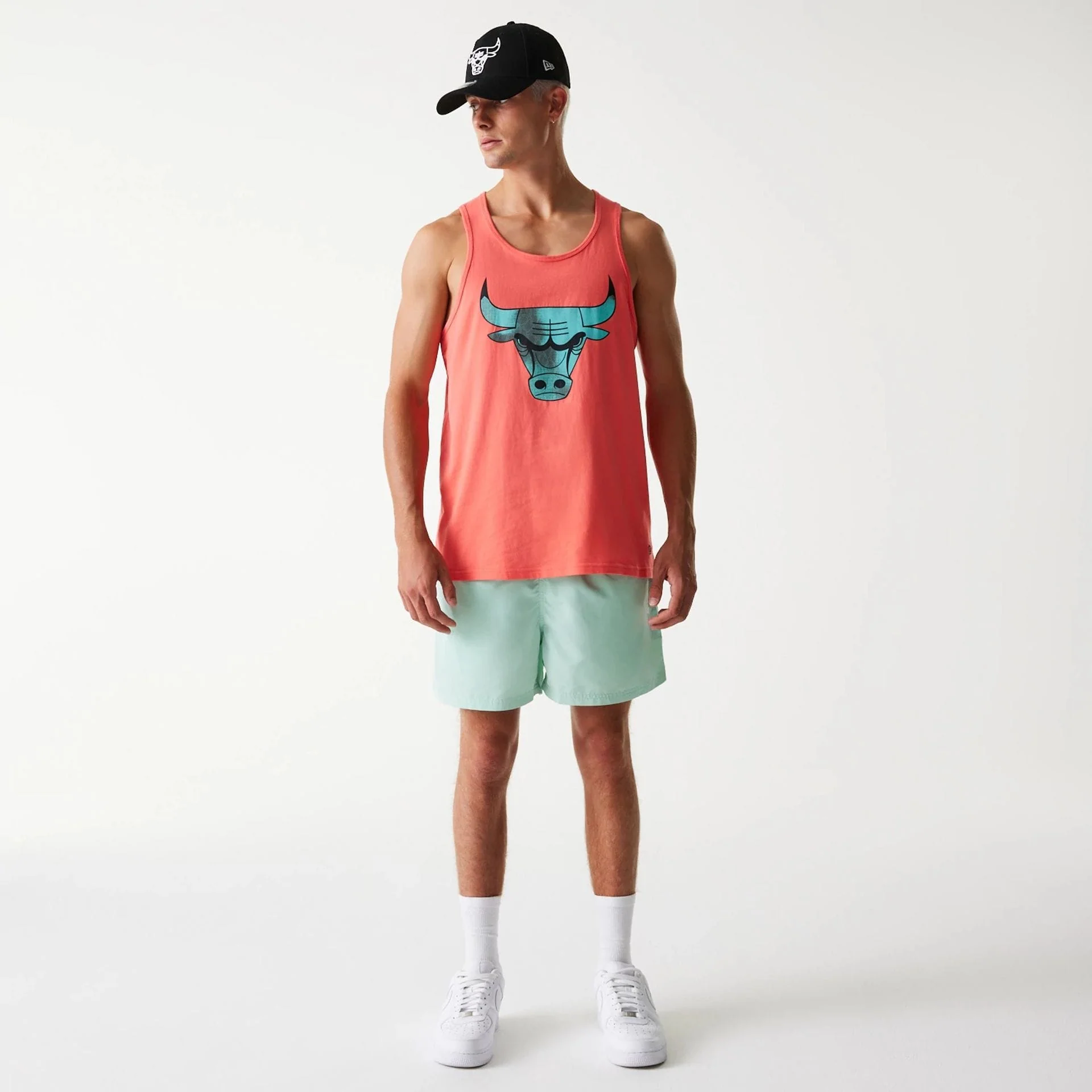 New Era Pastel Green Swim Shorts - Image 7