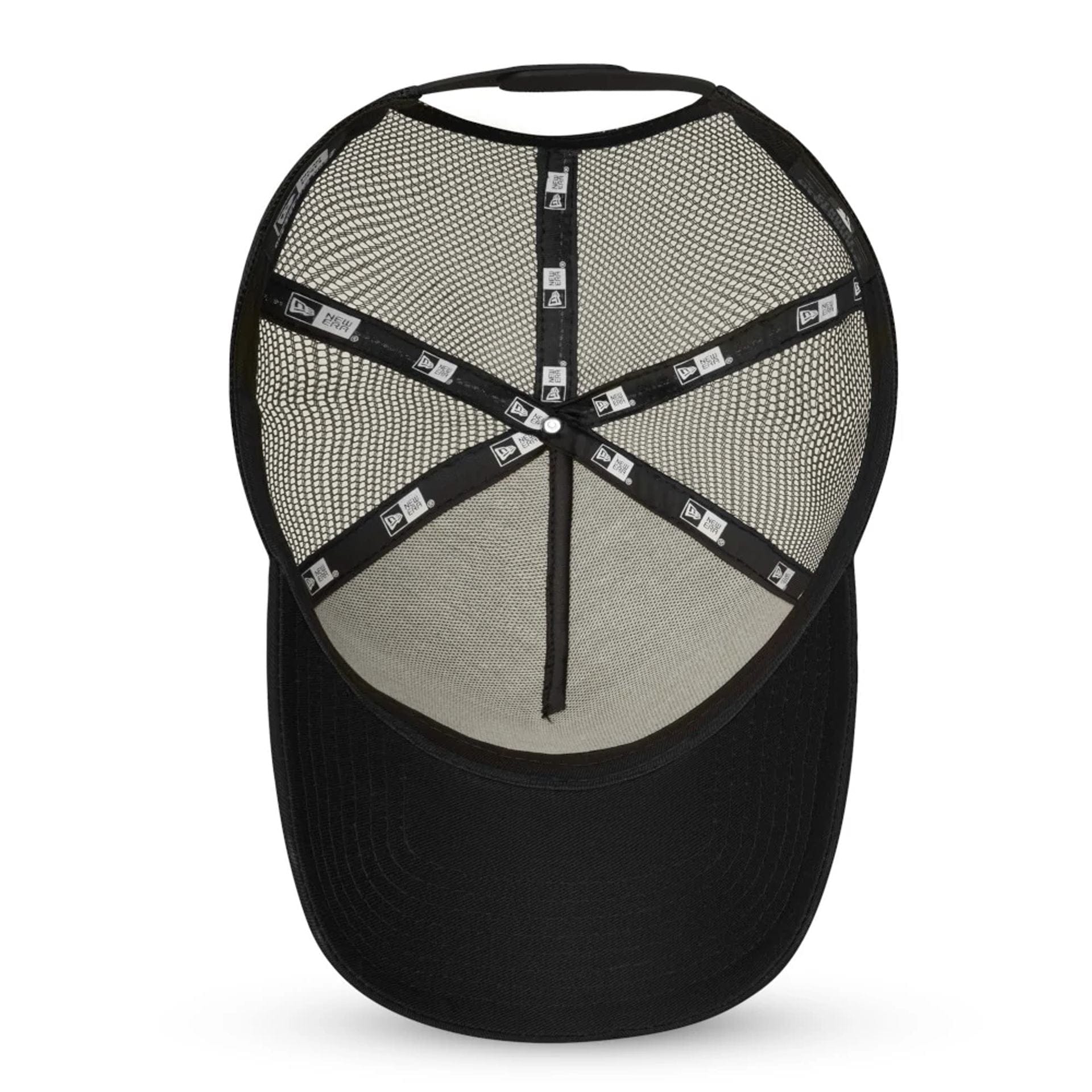 New Era Patch Black A-Frame Trucker Cap - Image 5