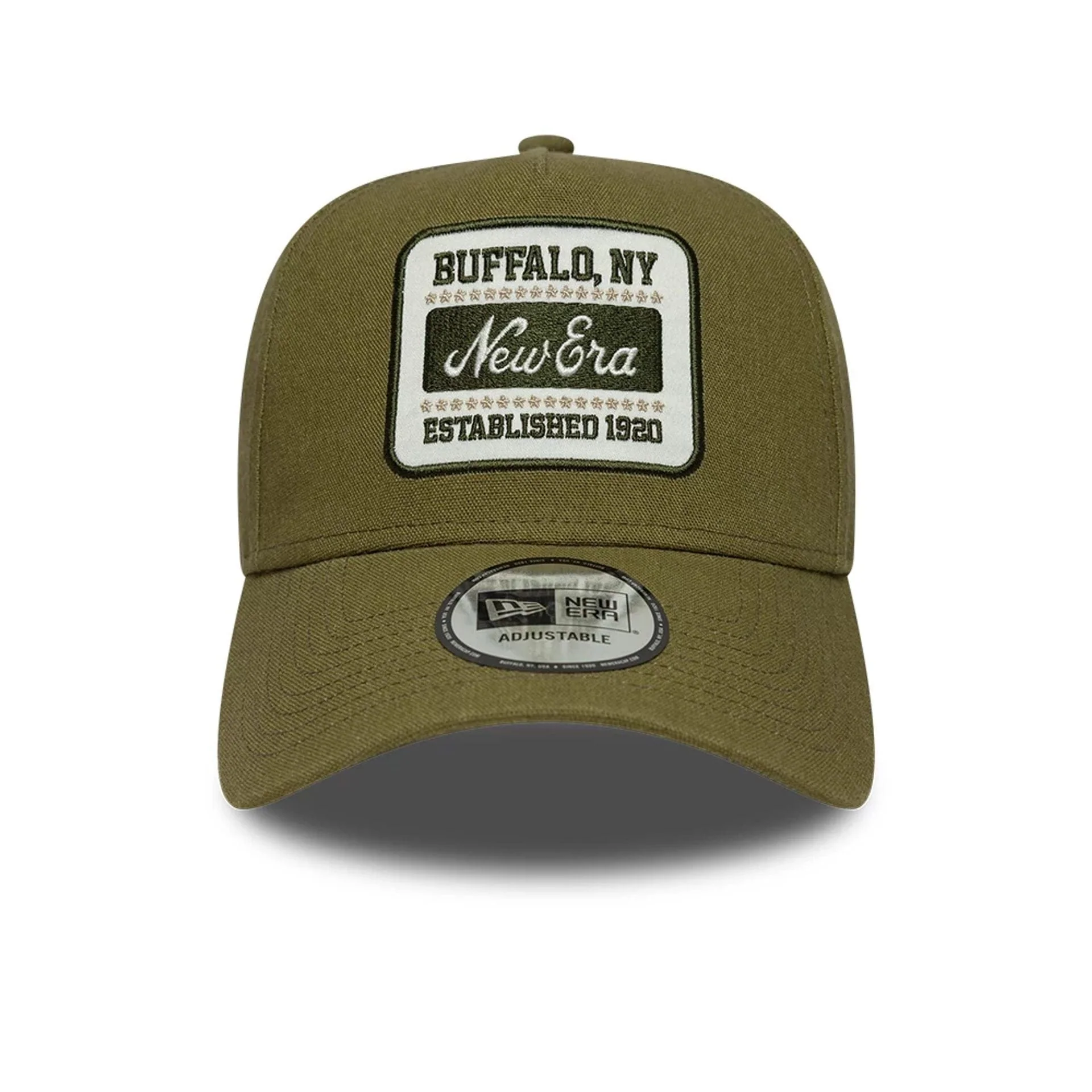 New Era Patch Line Green 9FORTY E-Frame Adjustable Cap - Image 2