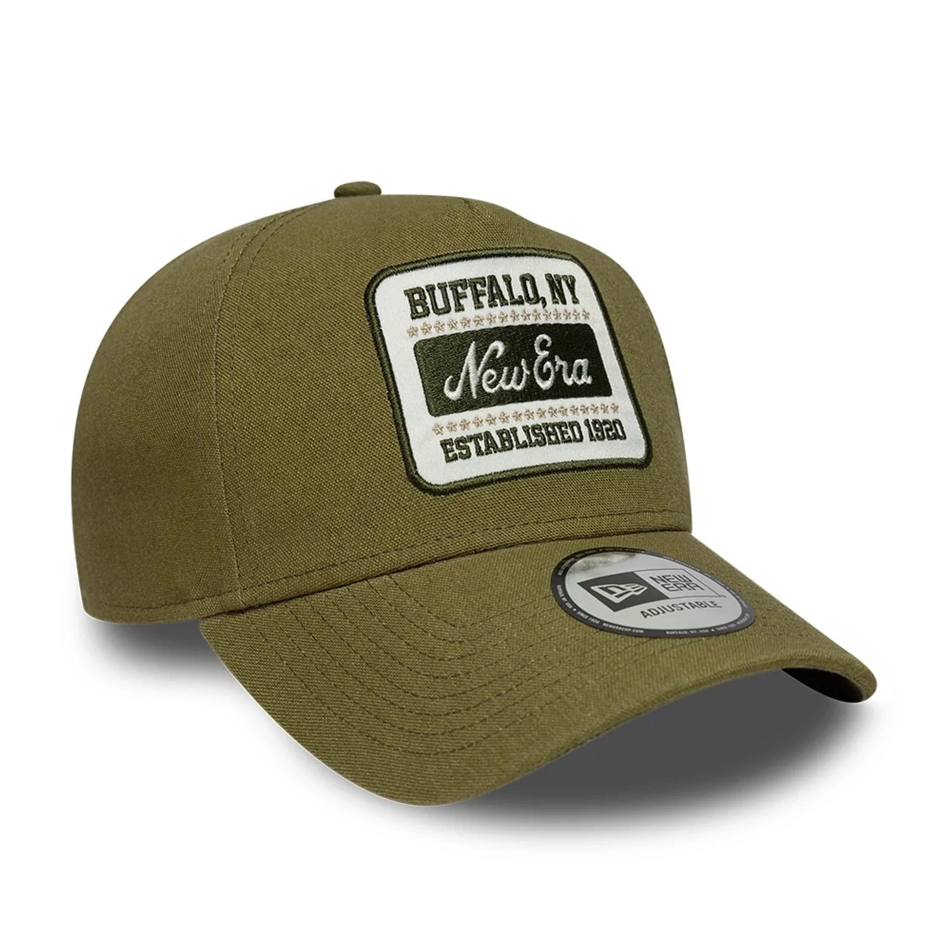 New Era Patch Line Green 9FORTY E-Frame Adjustable Cap - Image 3
