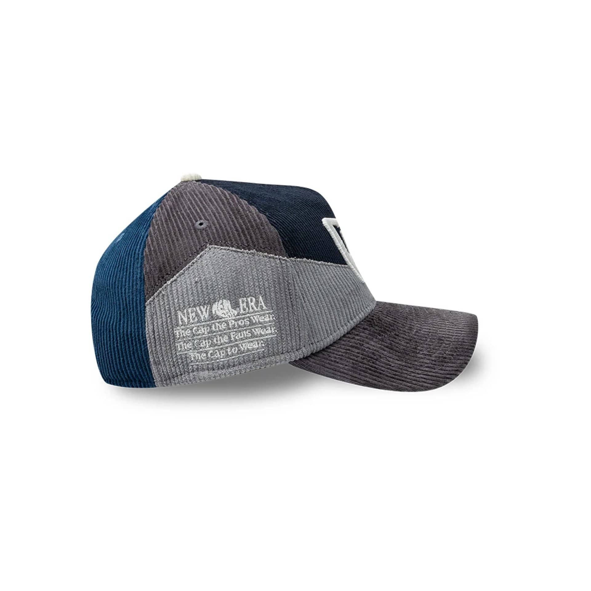 New Era Patchwork Black 9FORTY A-Frame Cap - Image 3