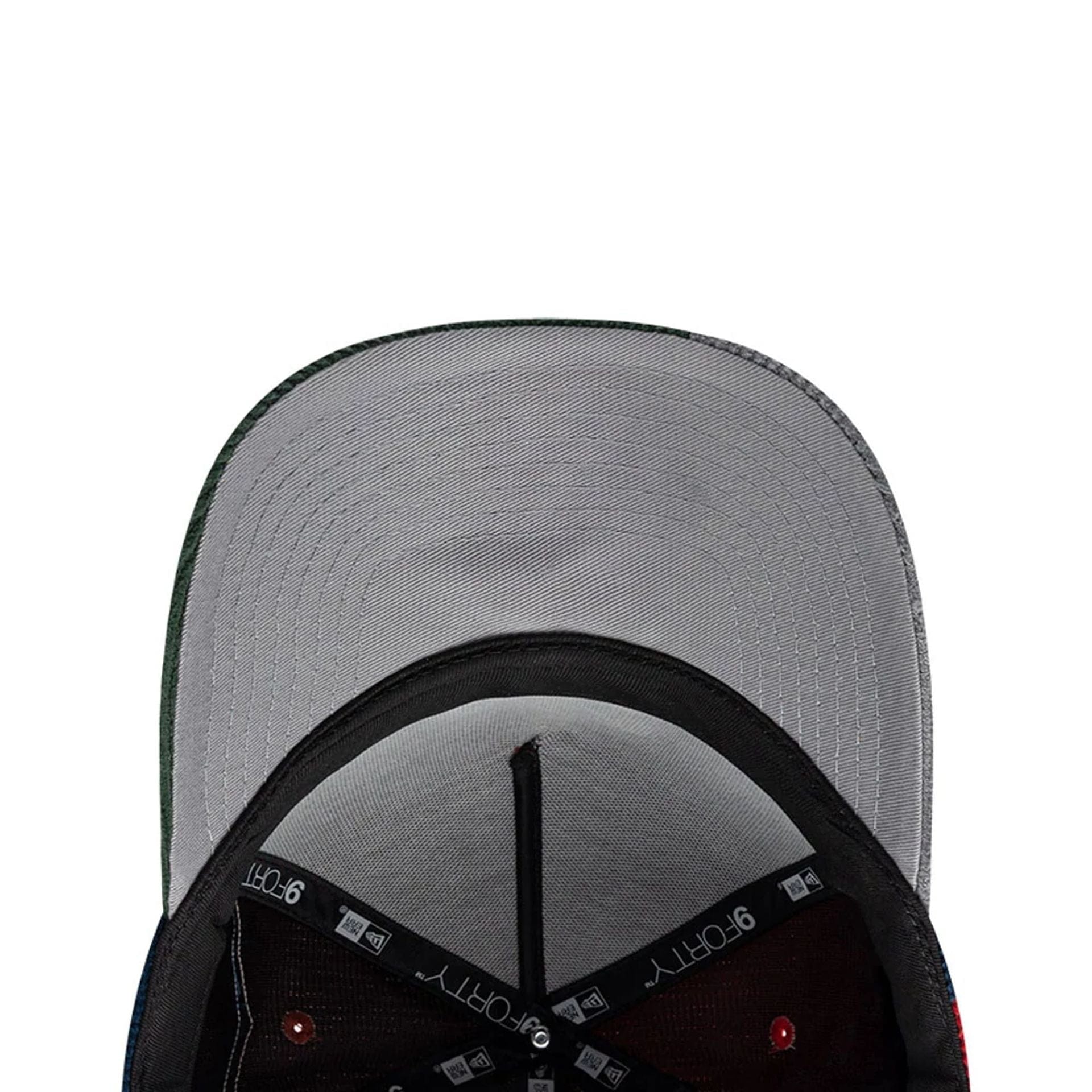 New Era Patchwork Red 9FORTY A-Frame Cap - Image 2