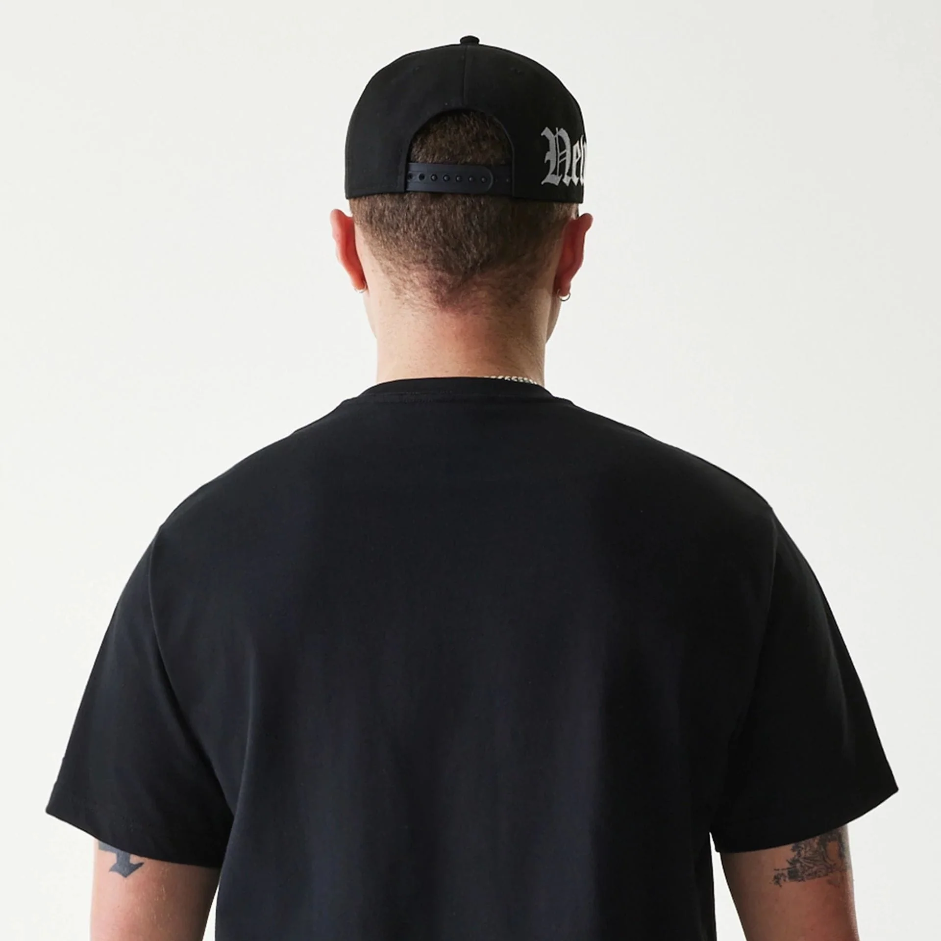 New Era Peace Symbol Black T-Shirt - Image 7