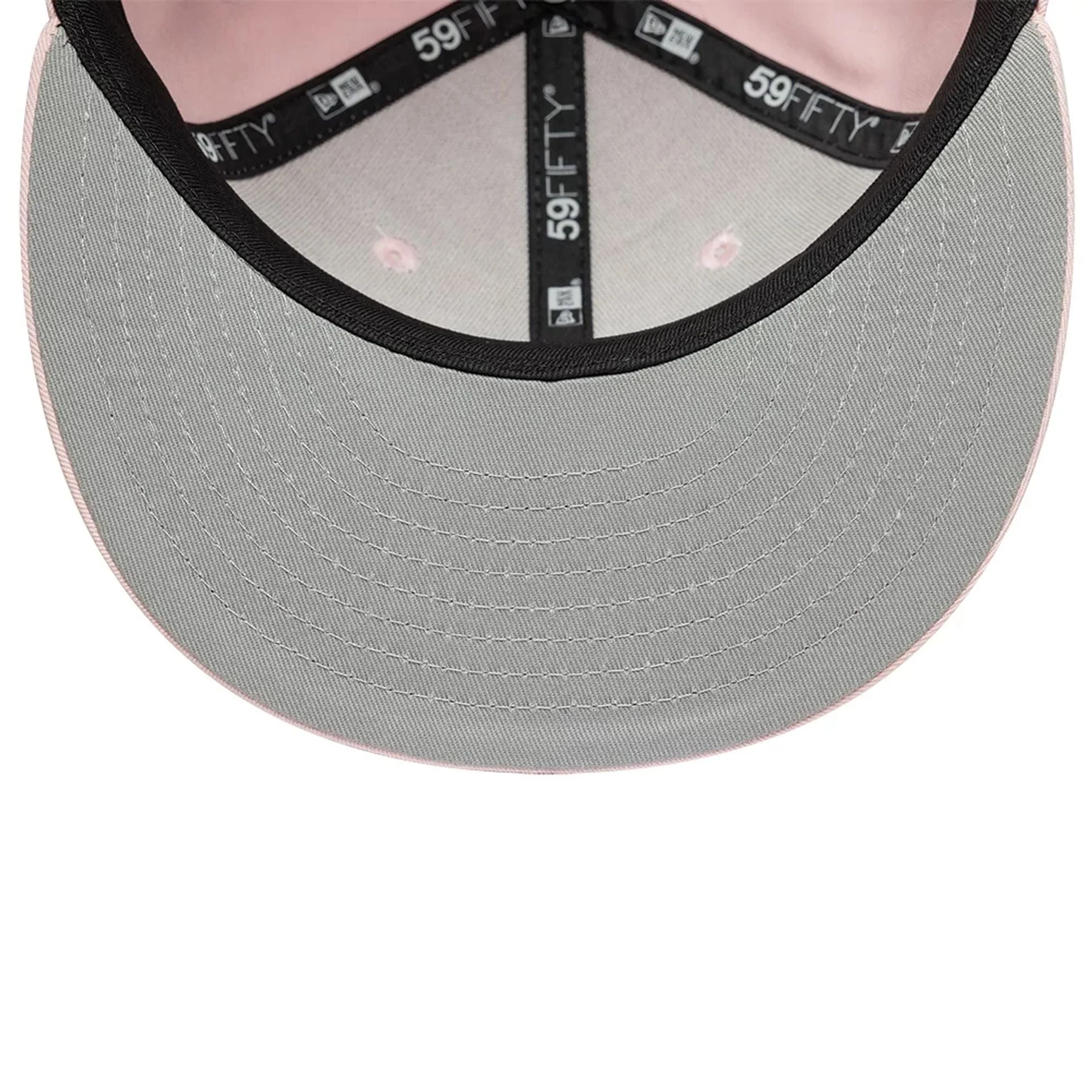 New Era Pink 59FIFTY Fitted Cap - Image 2