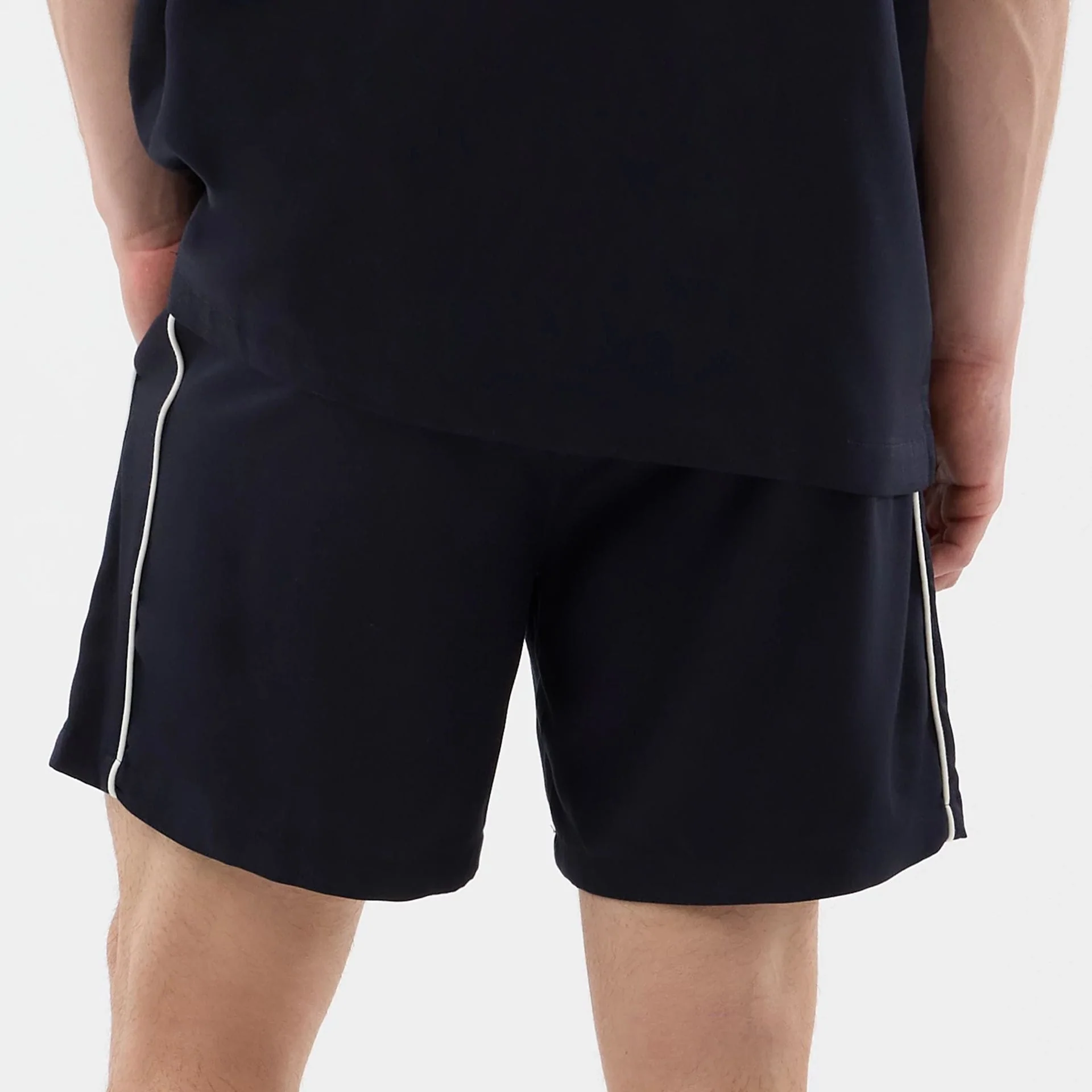 New Era Piping Navy Shorts - Image 6