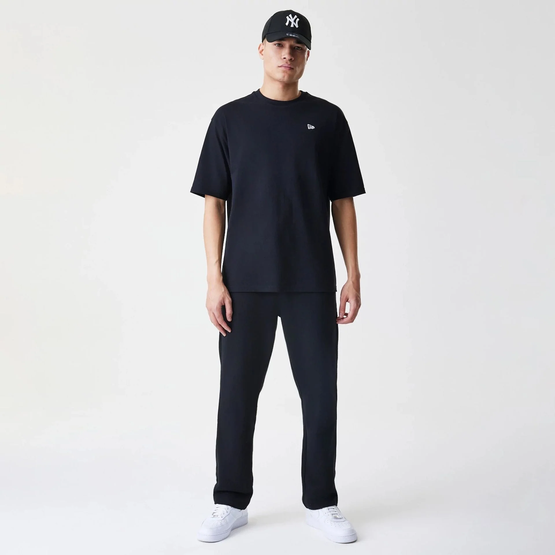 New Era Premium Essential Black Joggers - Image 8