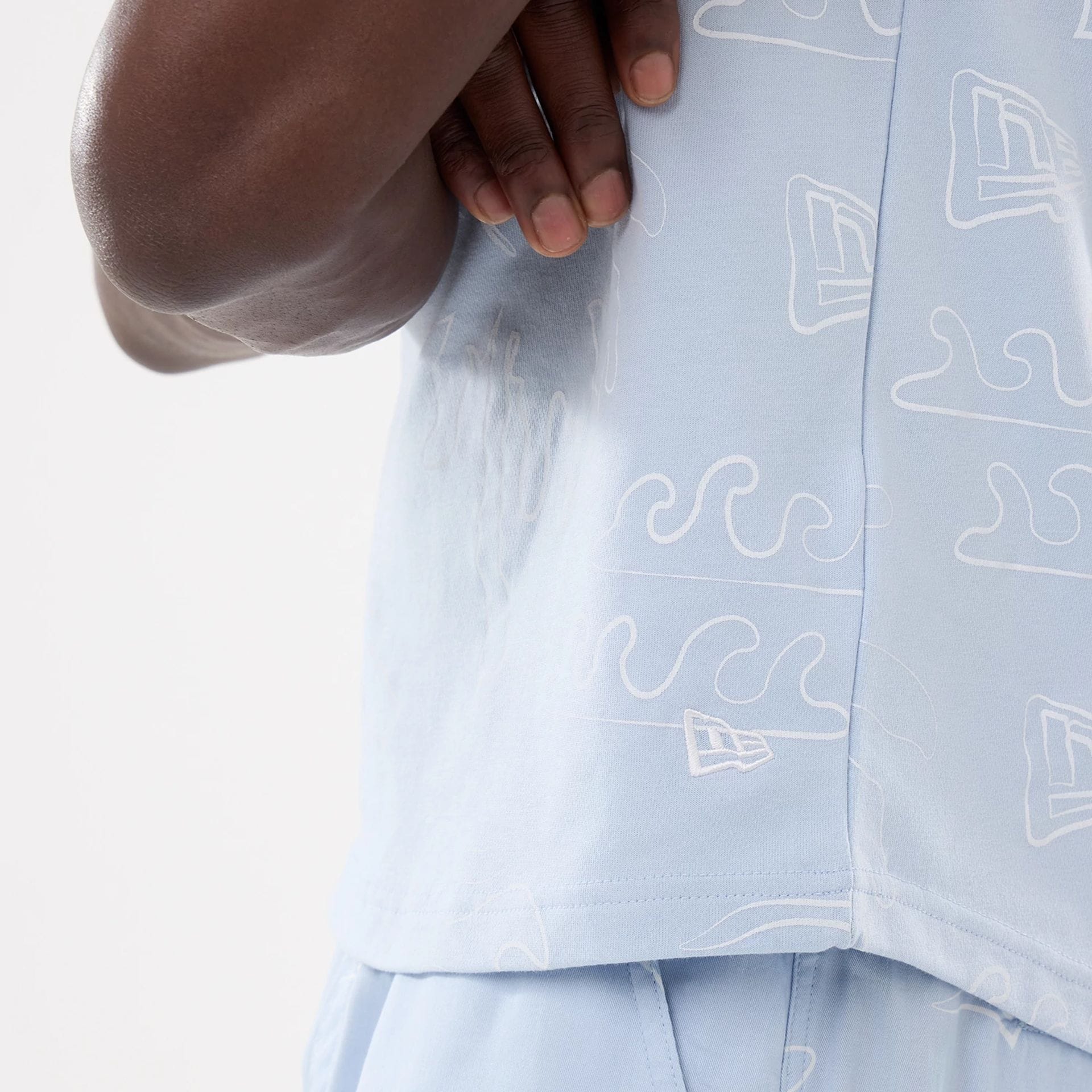 New Era Resort Blue Tank Top - Image 4