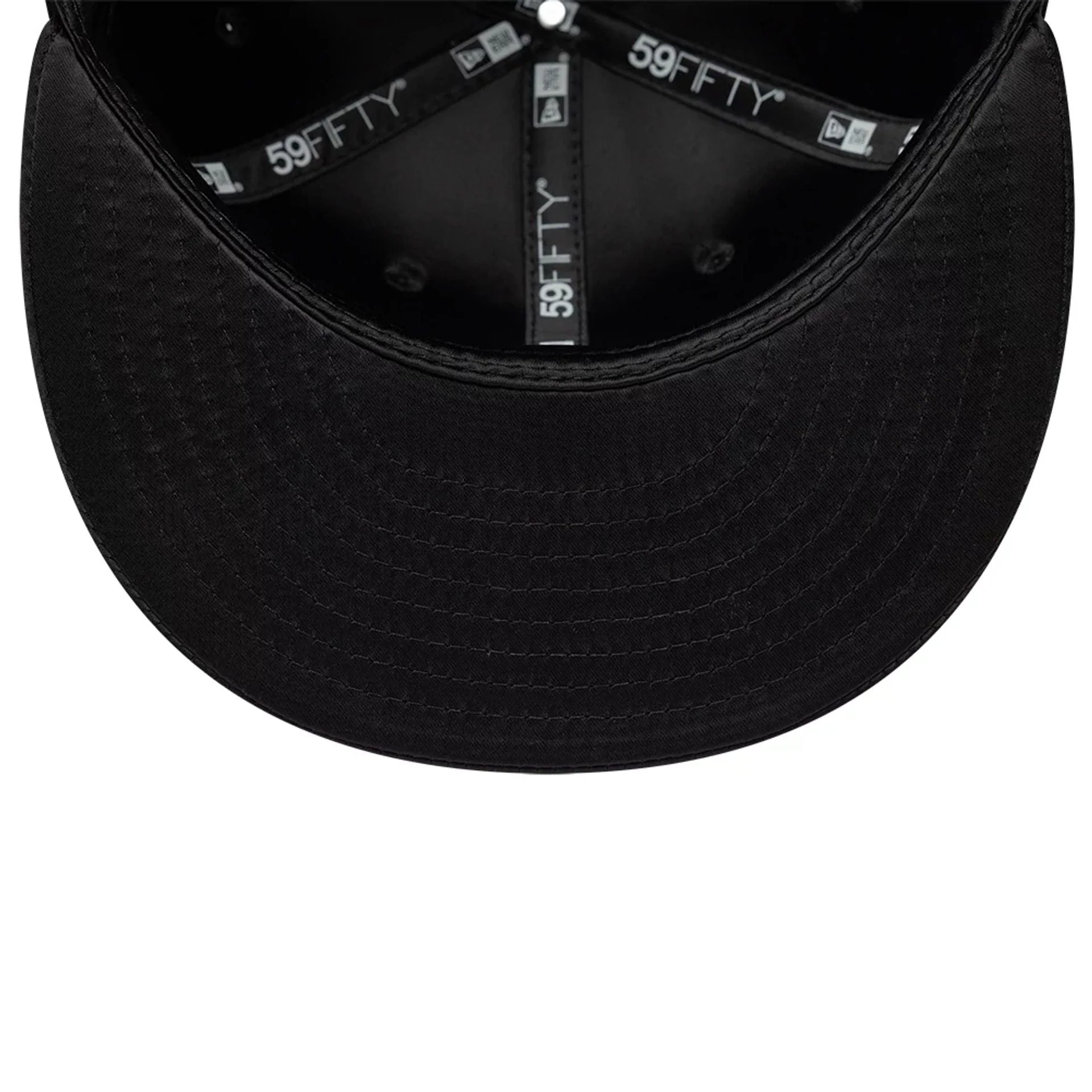 New Era Satin Black 59FIFTY Fitted Cap - Image 7