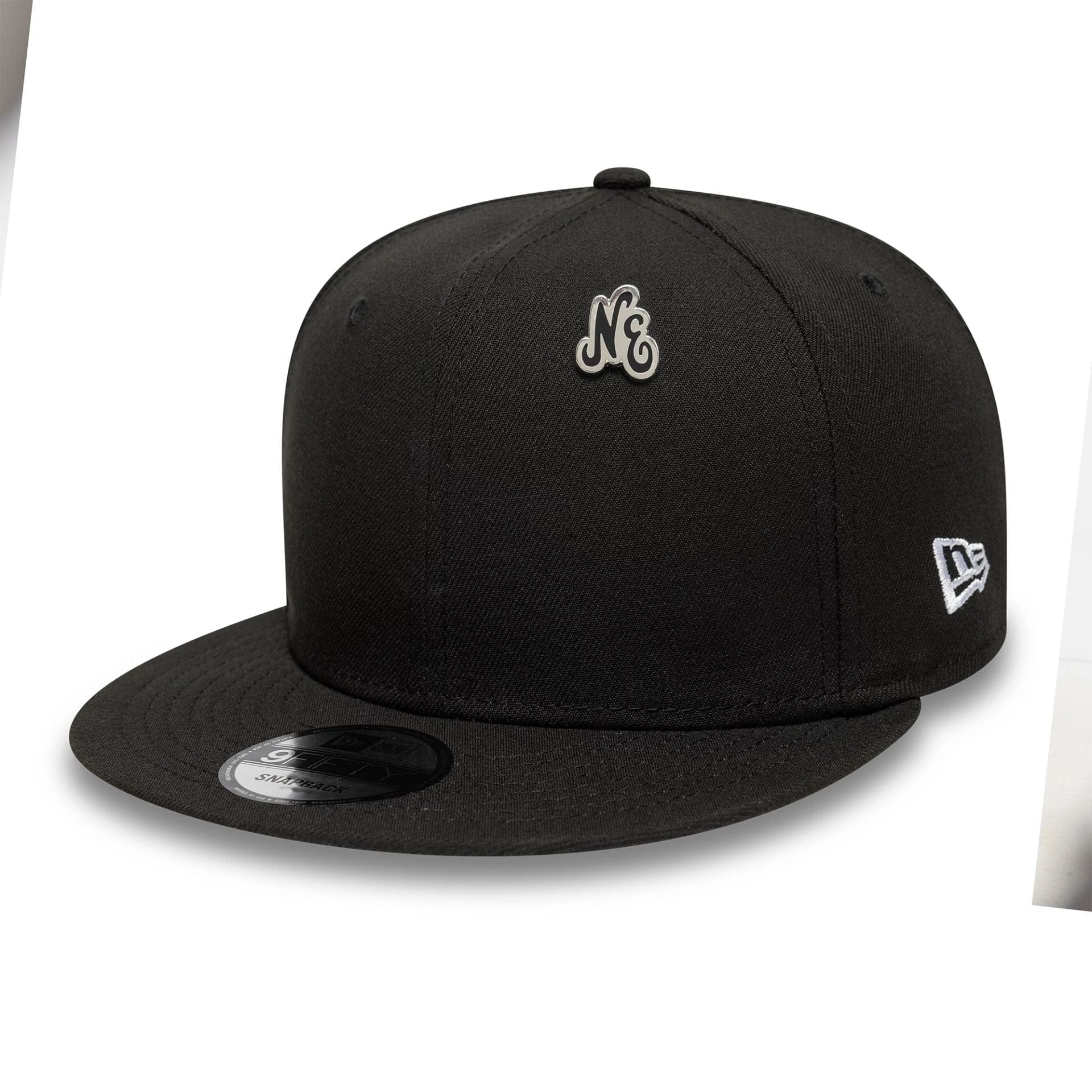 New Era Script Black Pin Badge - Image 2