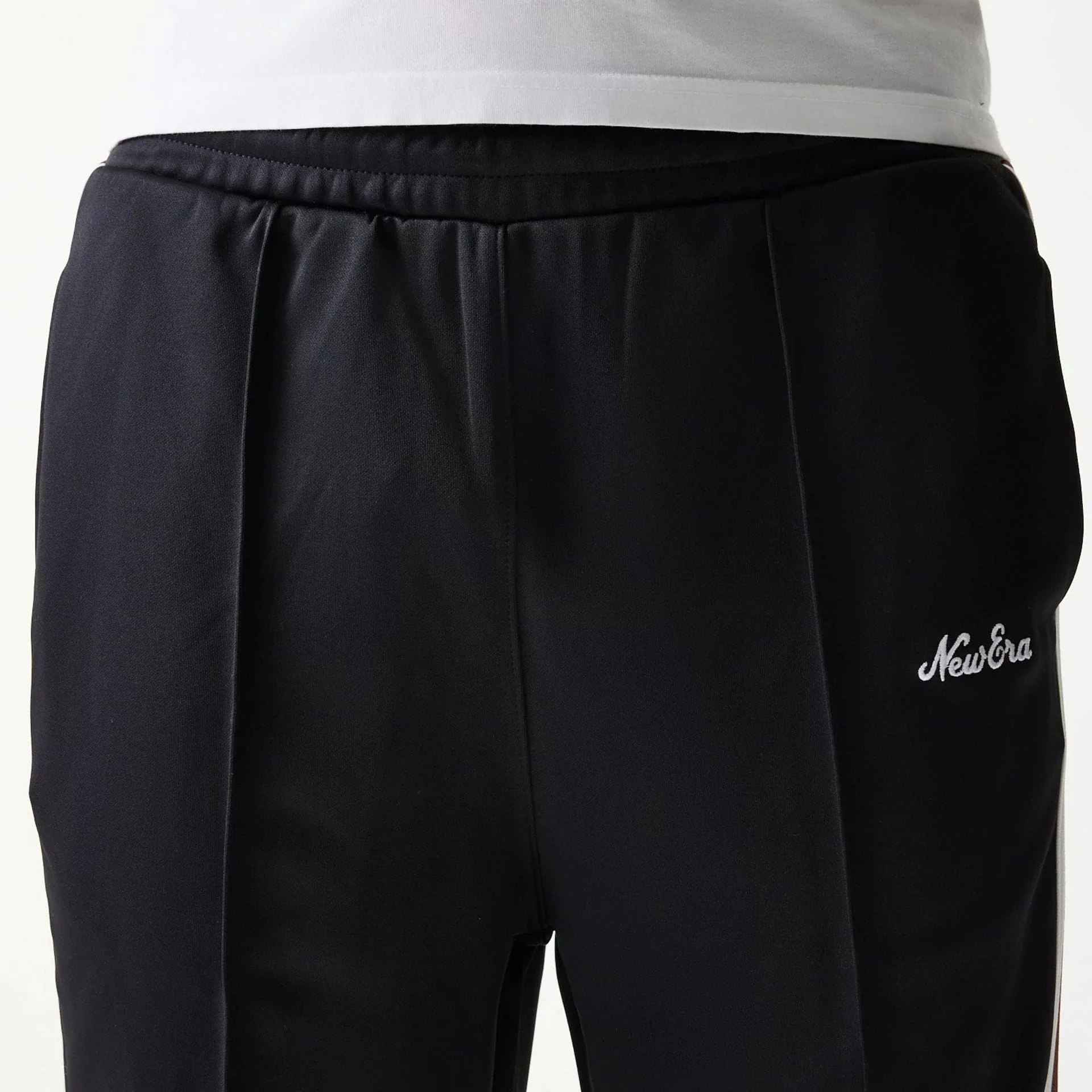 New Era Script Black Straight Leg Joggers - Image 6